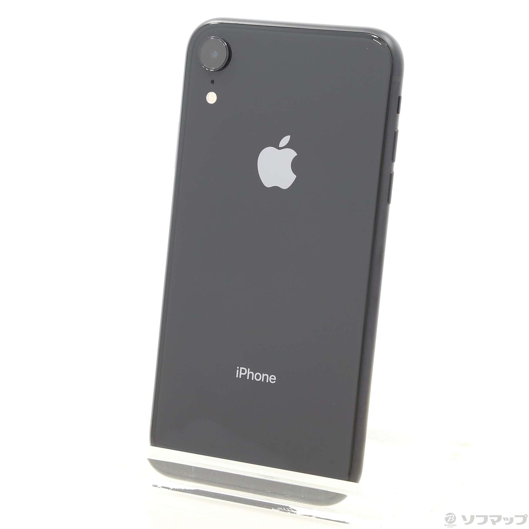 中古】セール対象品 iPhoneXR 128GB ブラック MT0G2J／A SoftBank ◇07