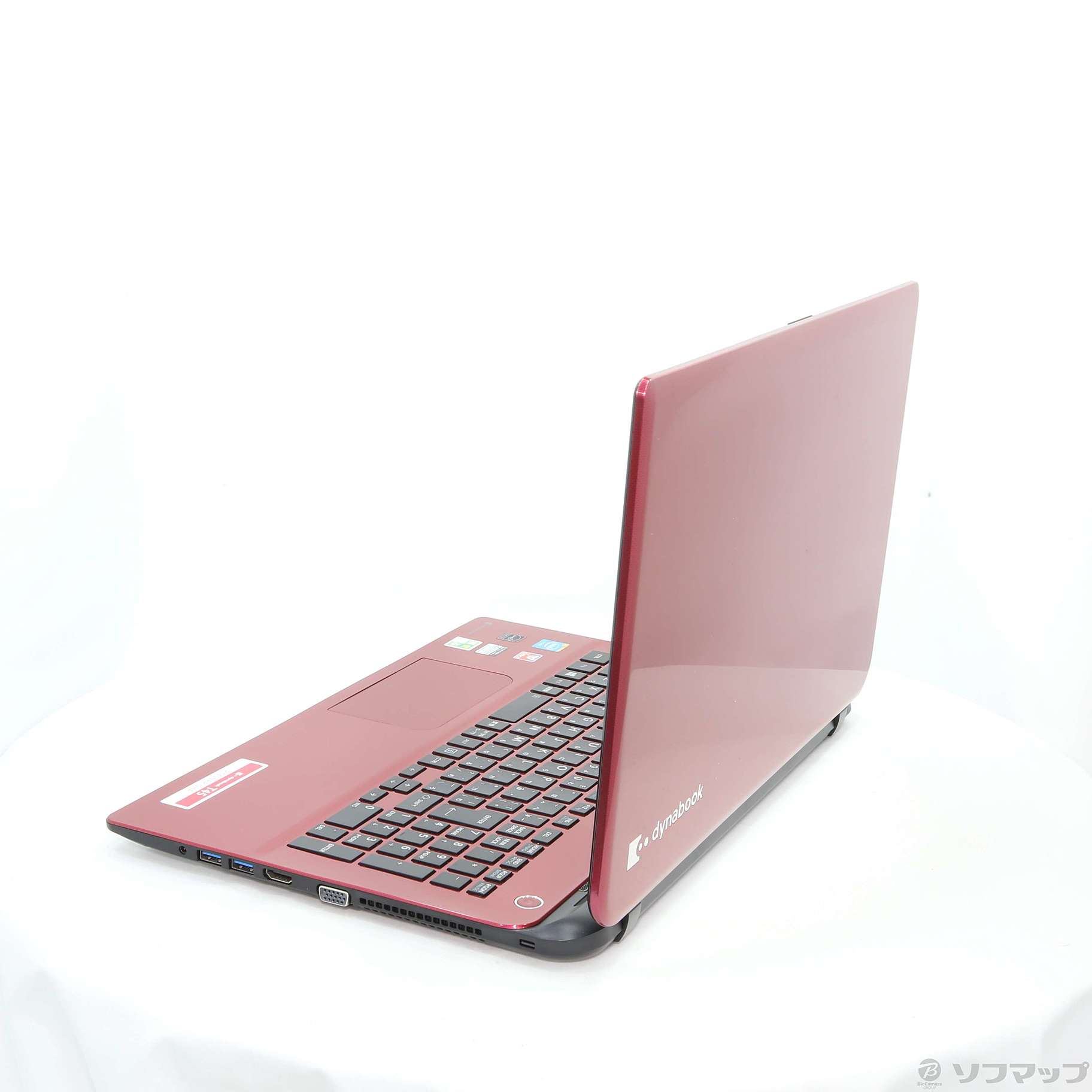 中古】格安安心パソコン dynabook T45／NR PT45NRP-SHA モデナレッド