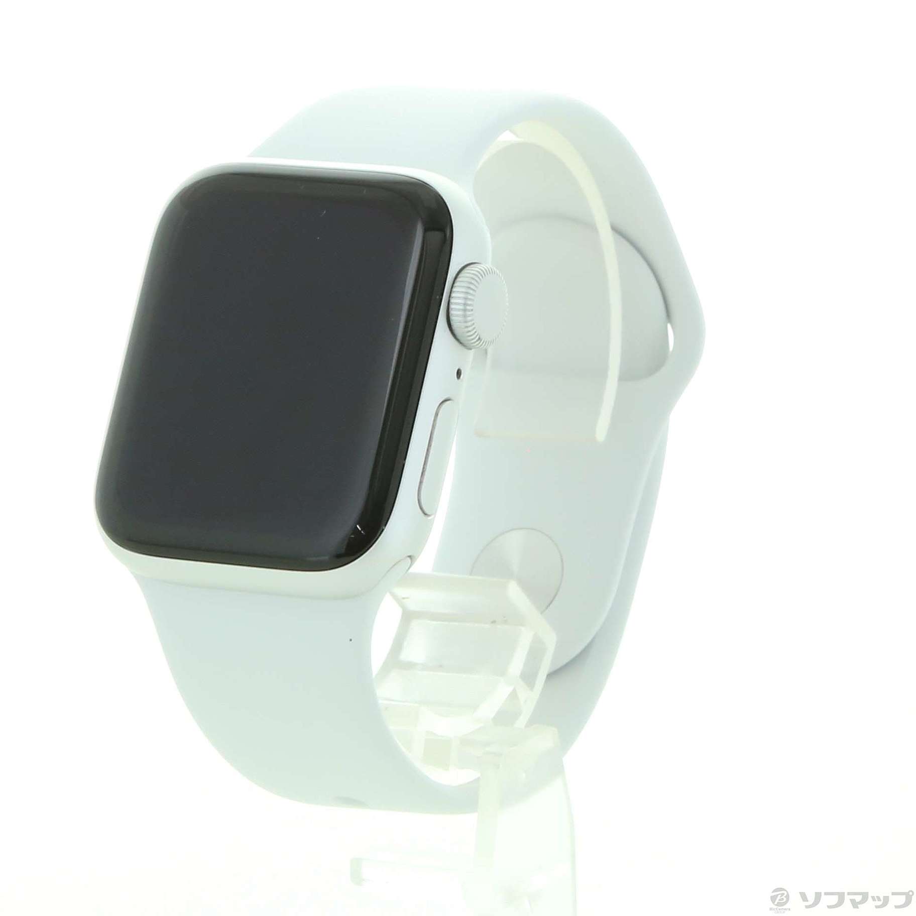 中古】Apple Watch SE GPS 40mm シルバーアルミニウムケース ホワイト