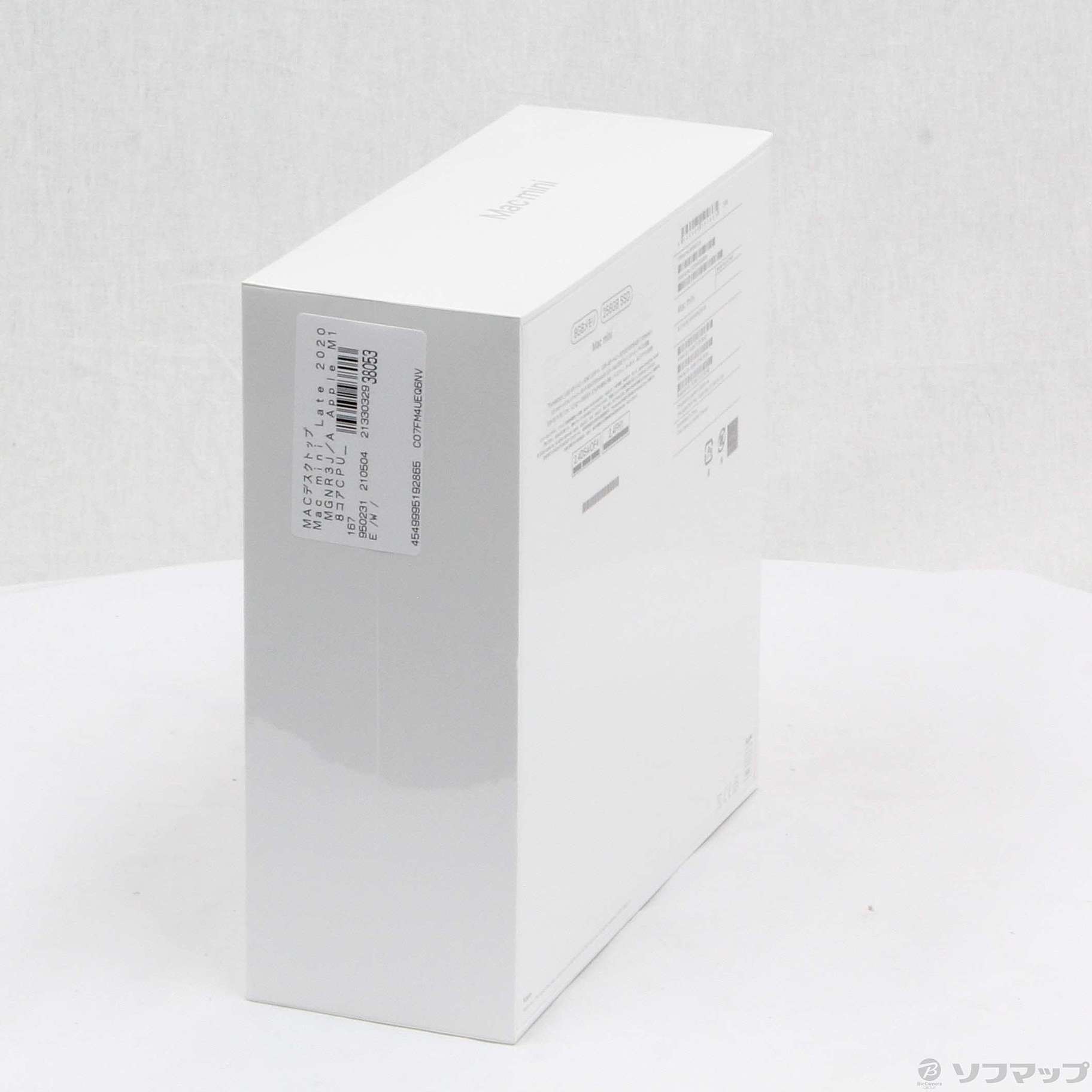 中古】Mac mini Late 2020 MGNR3J／A Apple M1 8コアCPU_8コアGPU 8GB