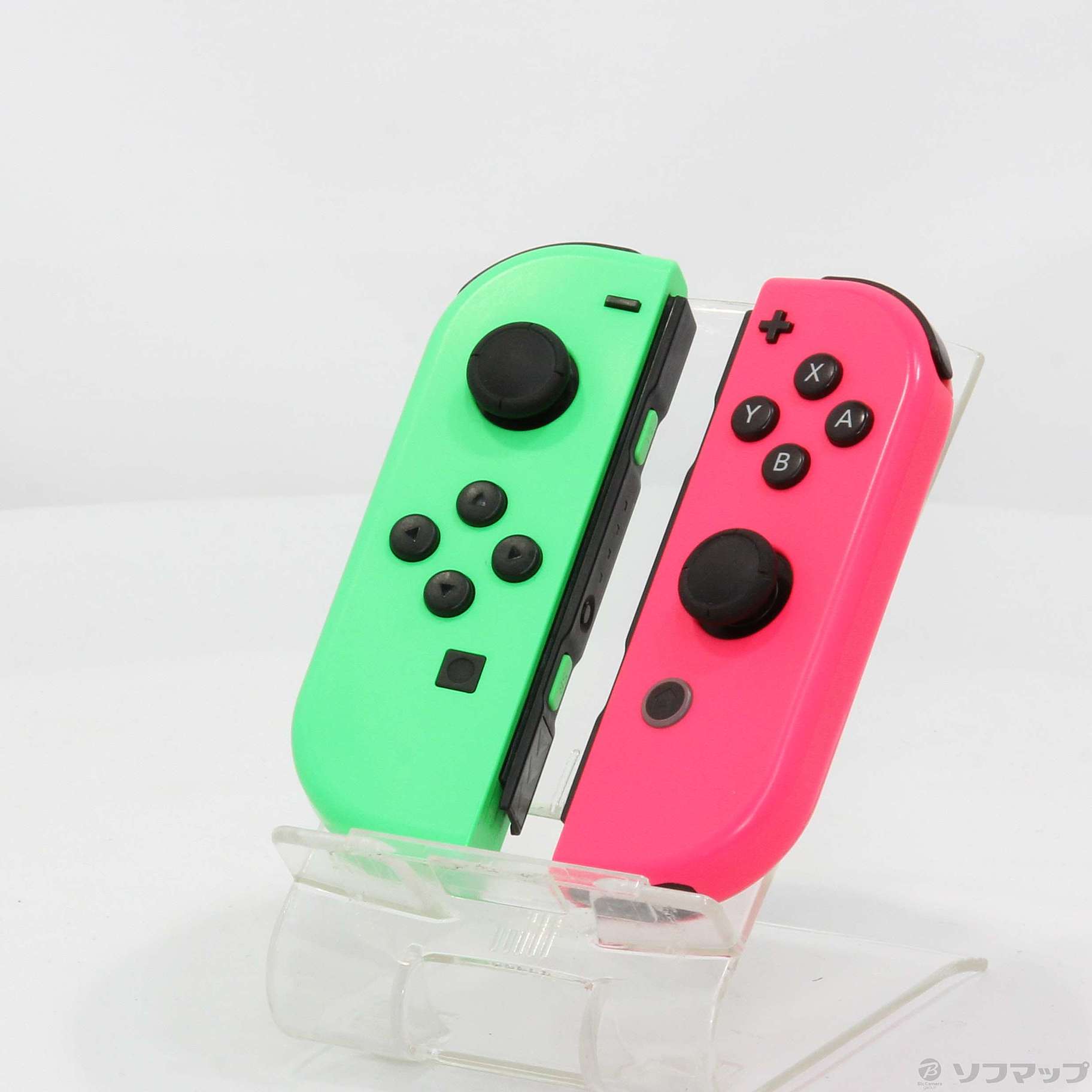 中古 Joy Con L ネオングリーン R ネオンピンク Switch 05 10 月 新入荷 リコレ ソフマップの中古通販サイト