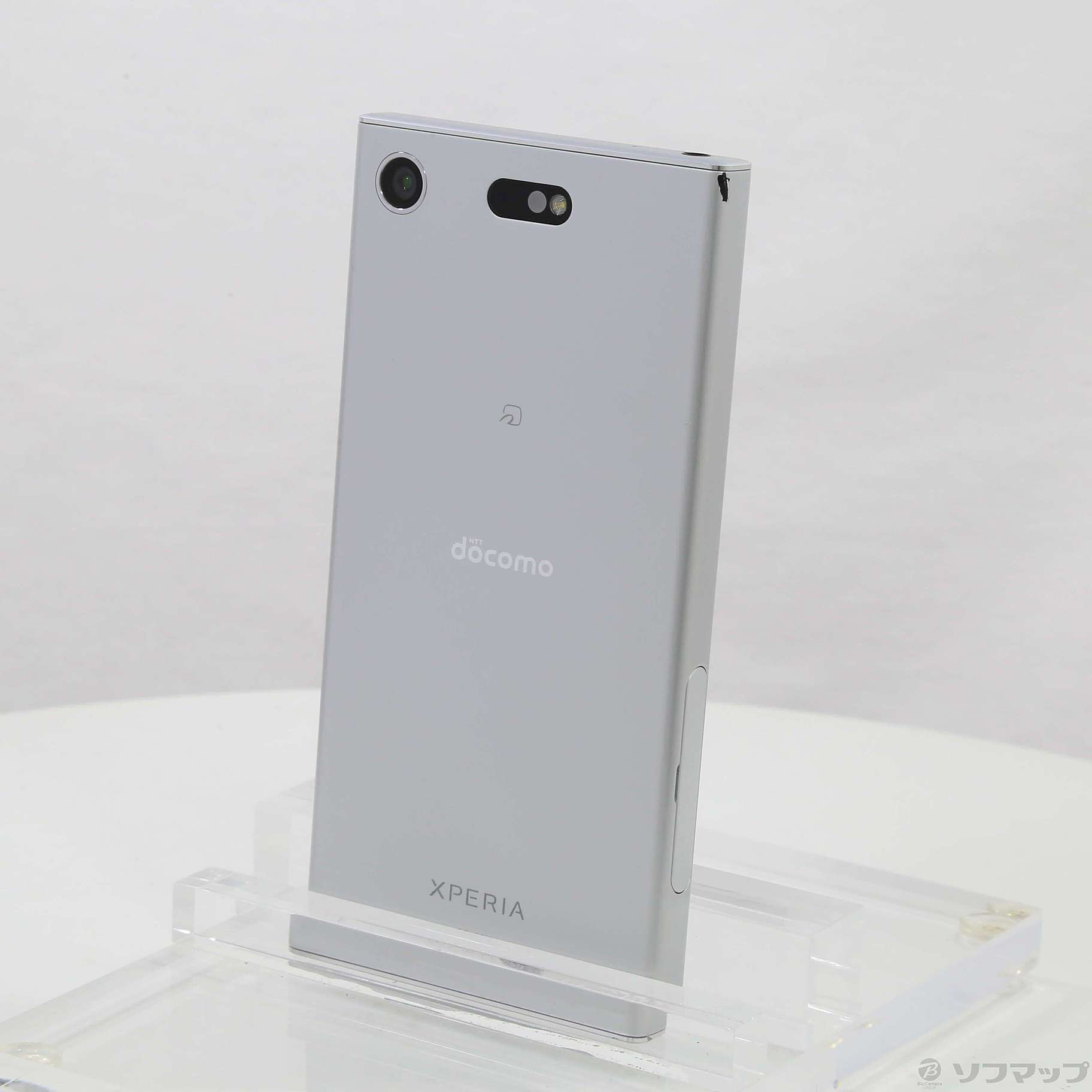 中古】Xperia XZ1 Compact 32GB ホワイトシルバー SO-02K docomo