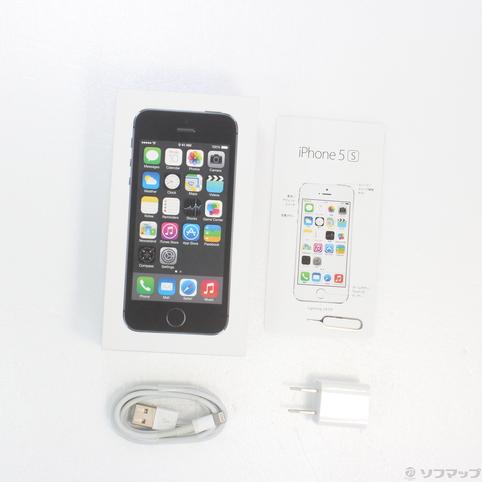 iPhone5S 64GB スペースグレイ ME338J／A docomo ◇09/10(金)値下げ！