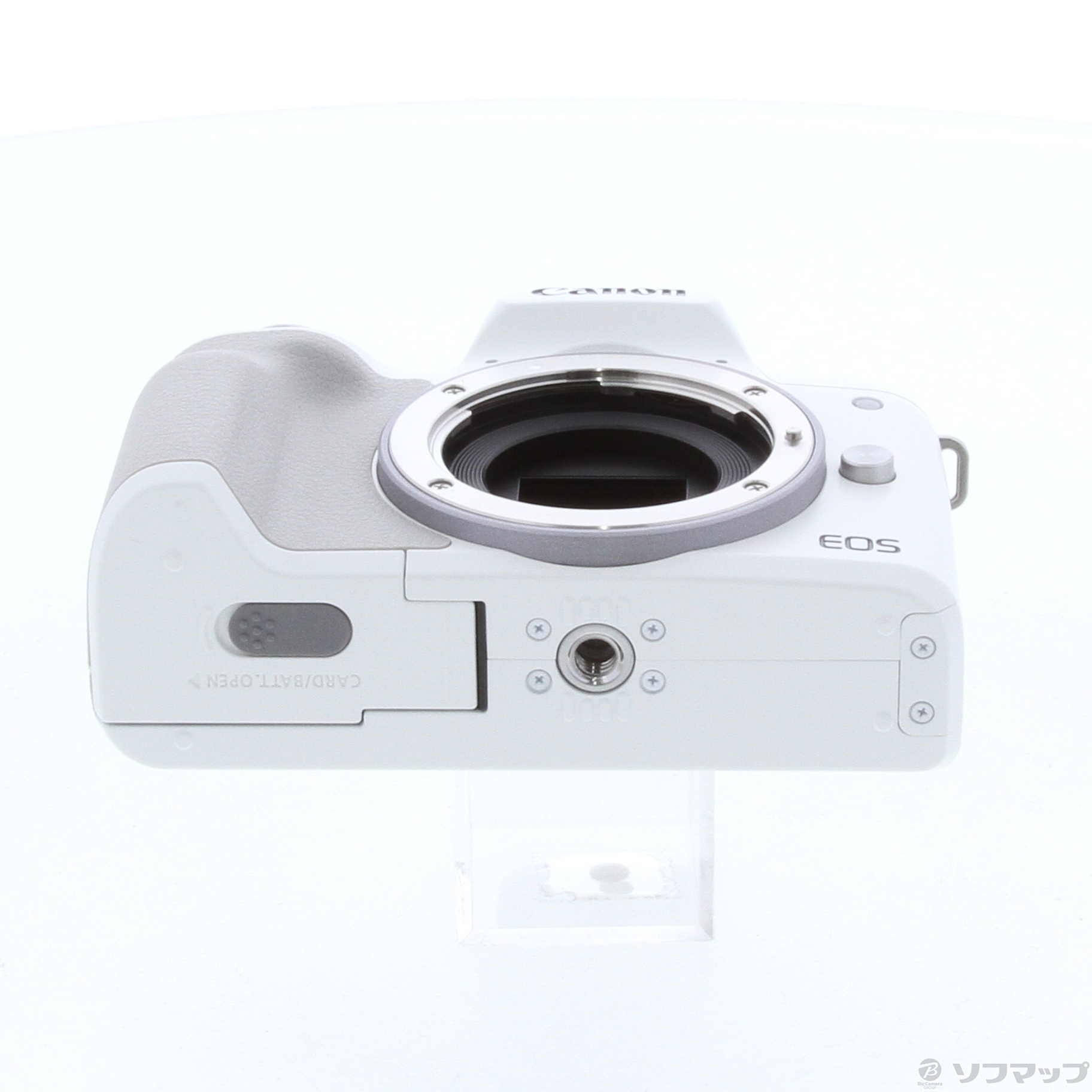 中古】EOS Kiss M2 ダブルズームキット ホワイト [2133032973313