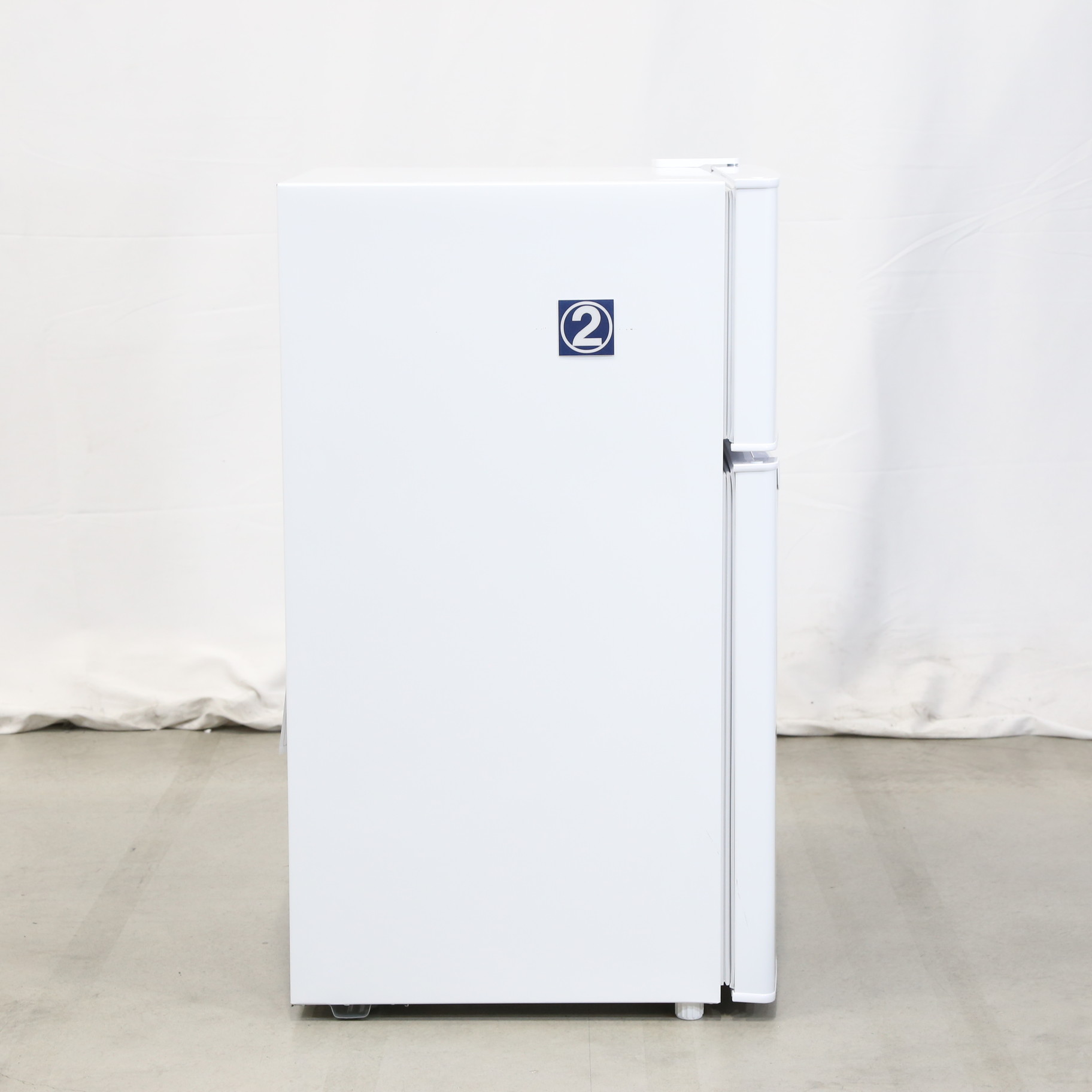 中古】〔展示品〕 冷蔵庫 ホワイト BR-85A-W ［2ドア ／右開きタイプ 