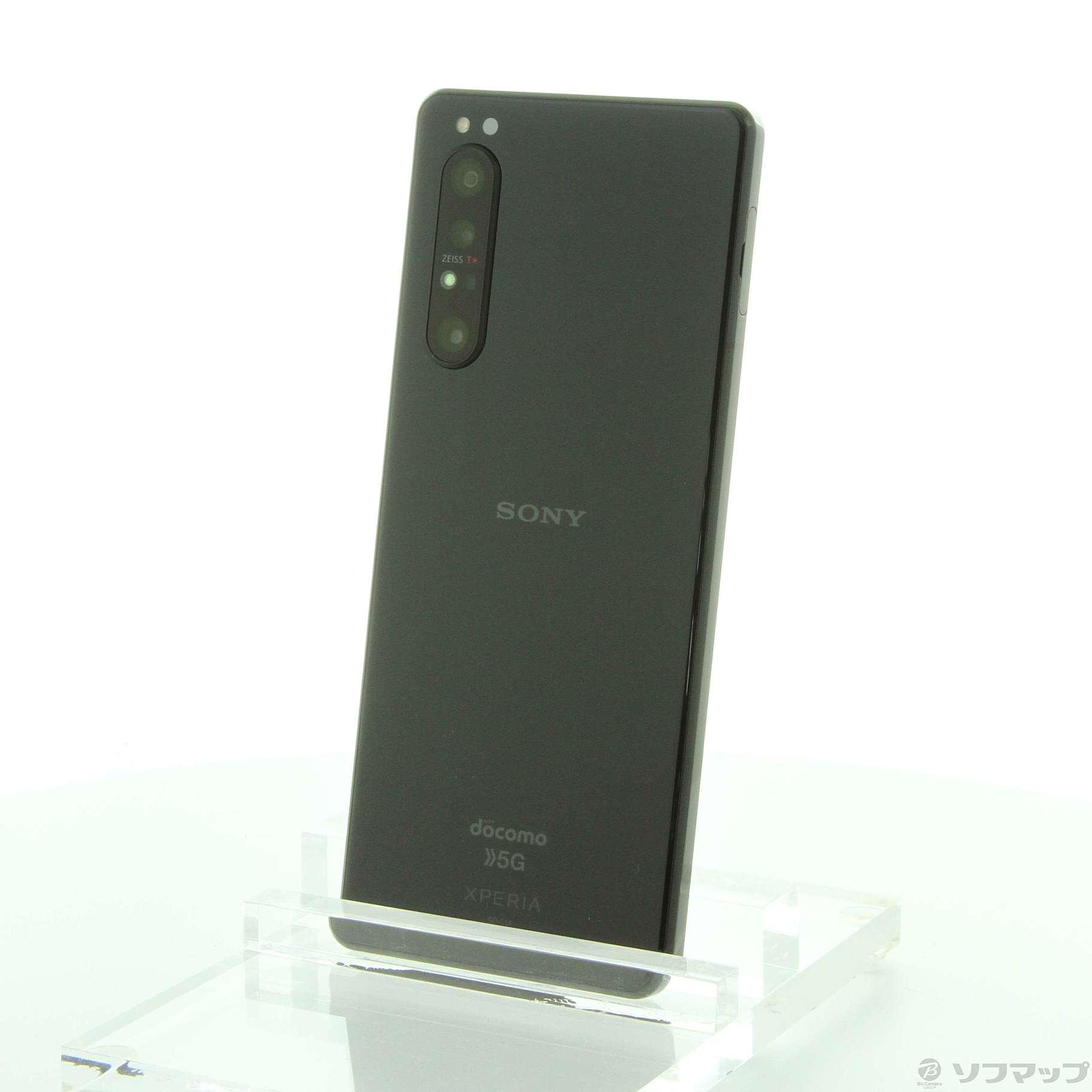 中古】Xperia 1 II 128GB ブラック SO-51A docomoロック解除SIMフリー