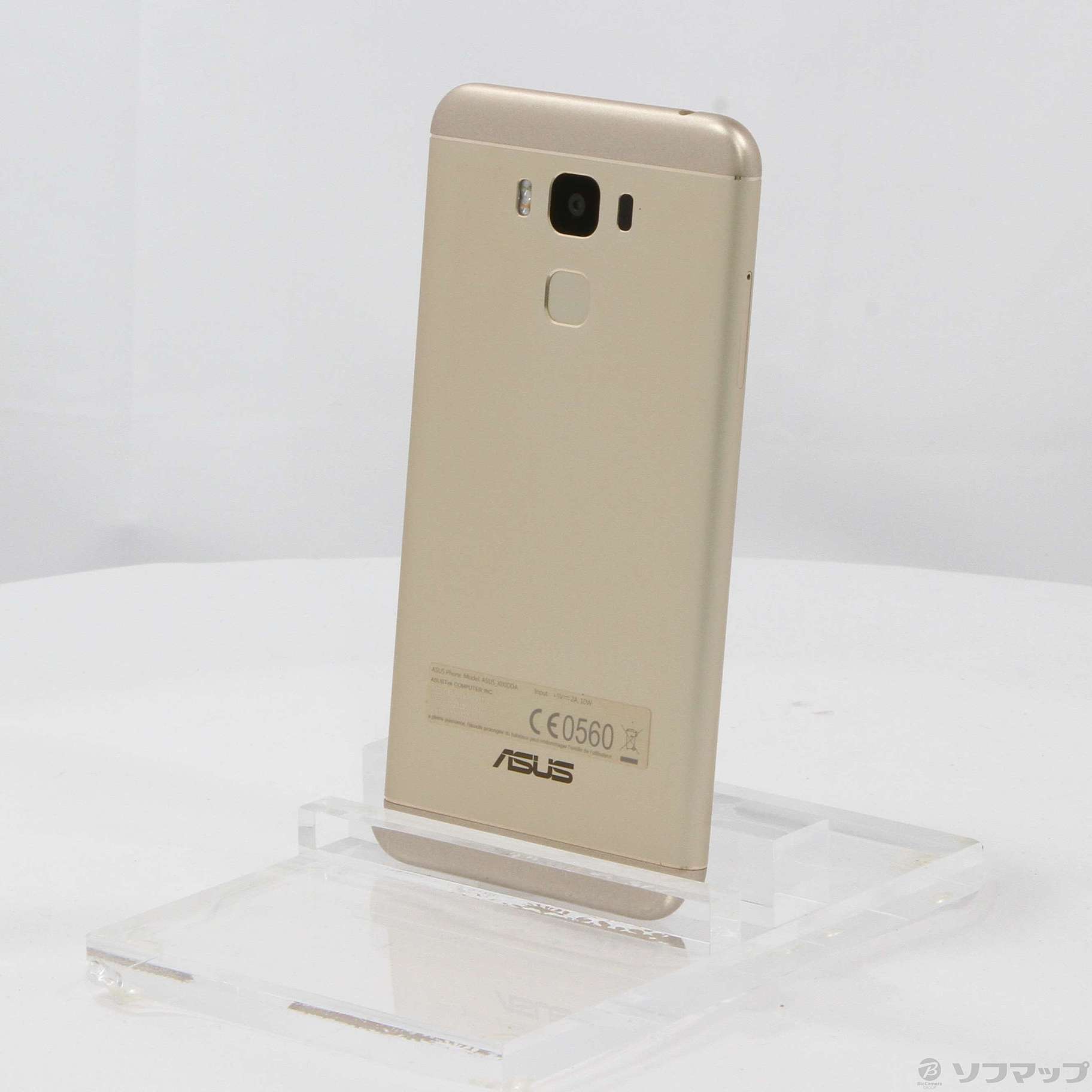 中古】ZenFone 3 Max 5.5 32GB ゴールド ZC553KL-GD32S3 SIMフリー