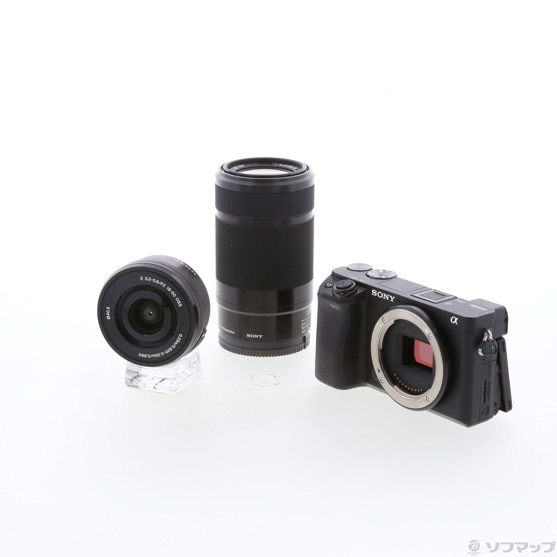 中古】α6400 ILCE-6400Y ダブルズームレンズキット ブラック ◇07/30 
