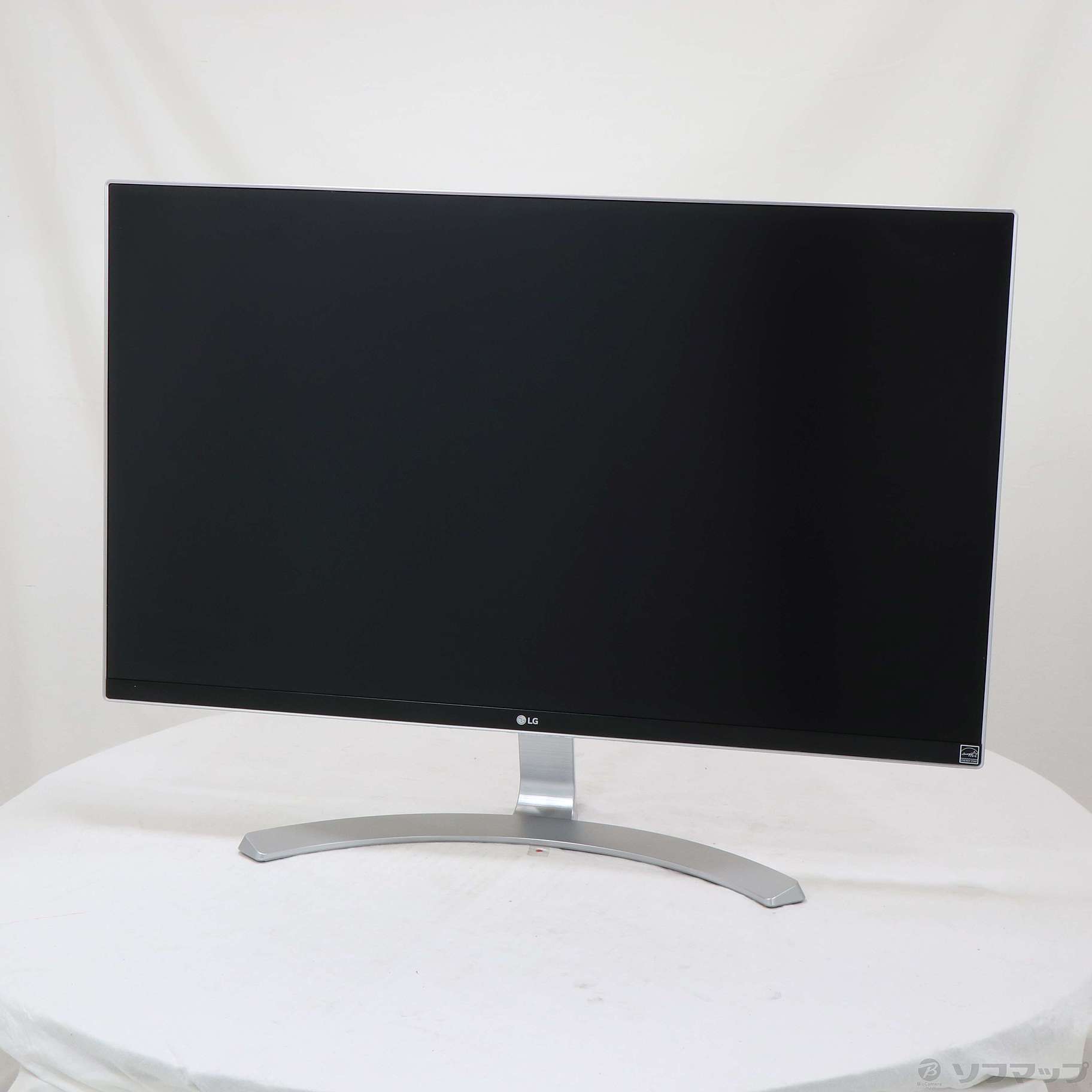 中古品)LG 4K モニター 27UD68-W（中古】27UD68-W ホワイト 