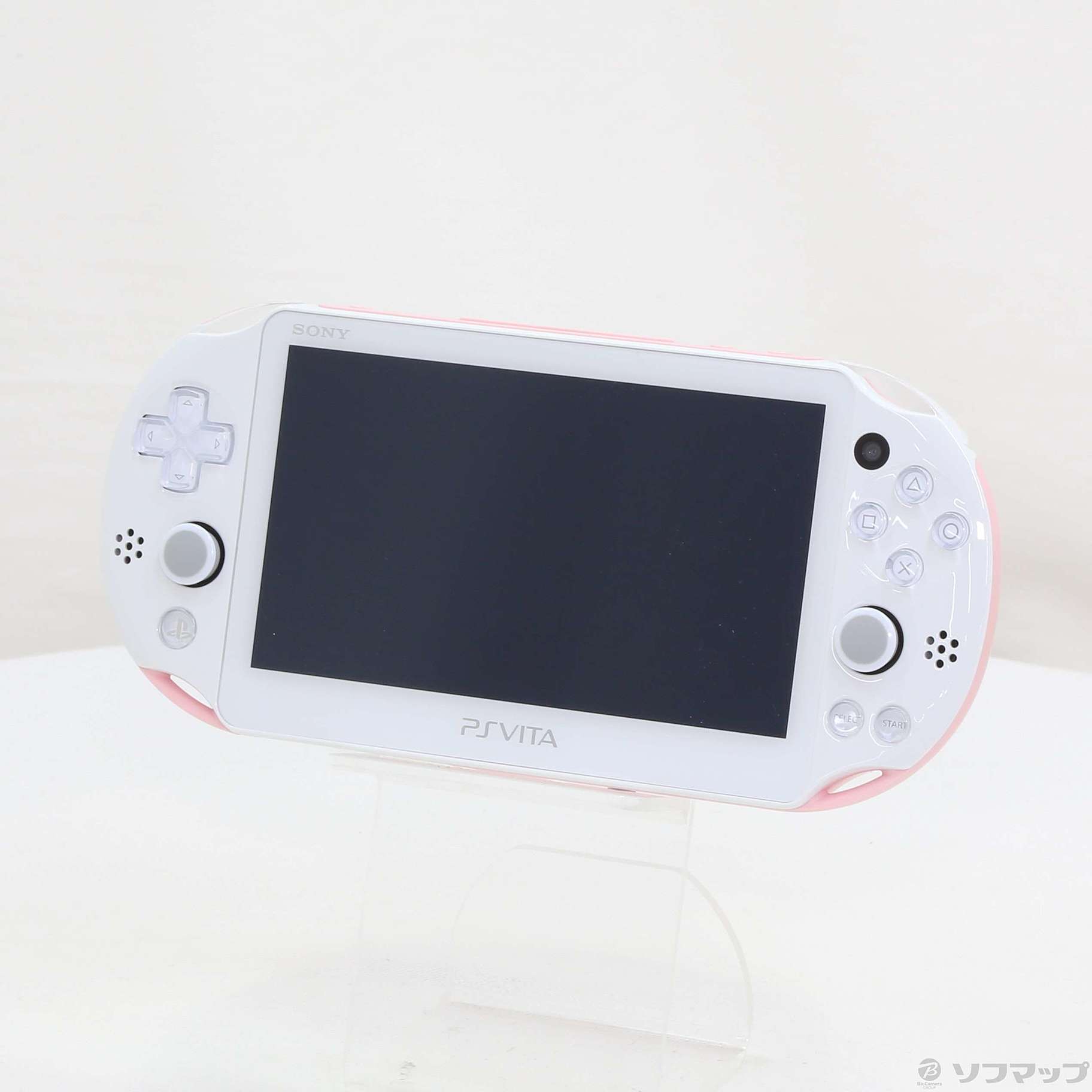 中古】PlayStation Vita Wi-Fiモデル ライトピンク／ホワイト