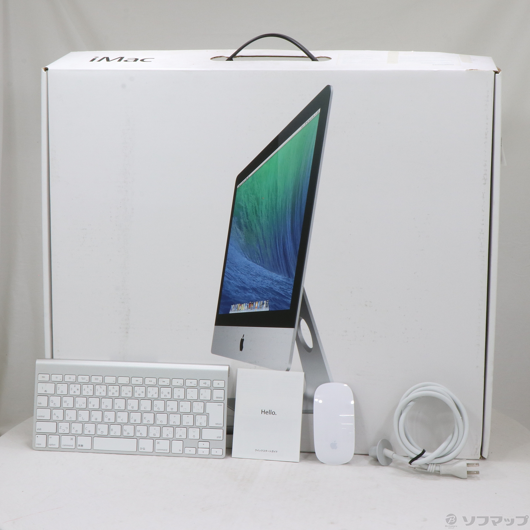 新品開封品 iMac(21.5inch,Late2013) ディスプレイ、キーボード - PC