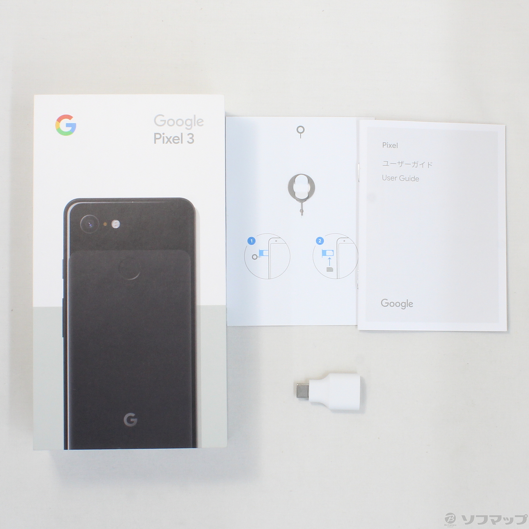 Google Pixel 3 64GB ジャストブラック SBGOPIX364 SoftBank 〔ネットワーク利用制限▲〕