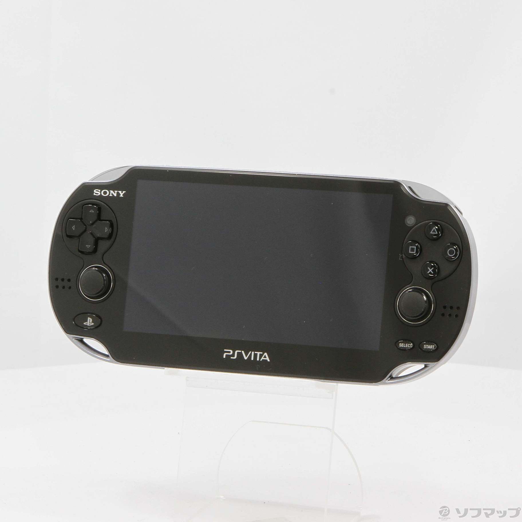 中古】PlayStation Vita 3G／WI-FIモデル クリスタルブラックPCH