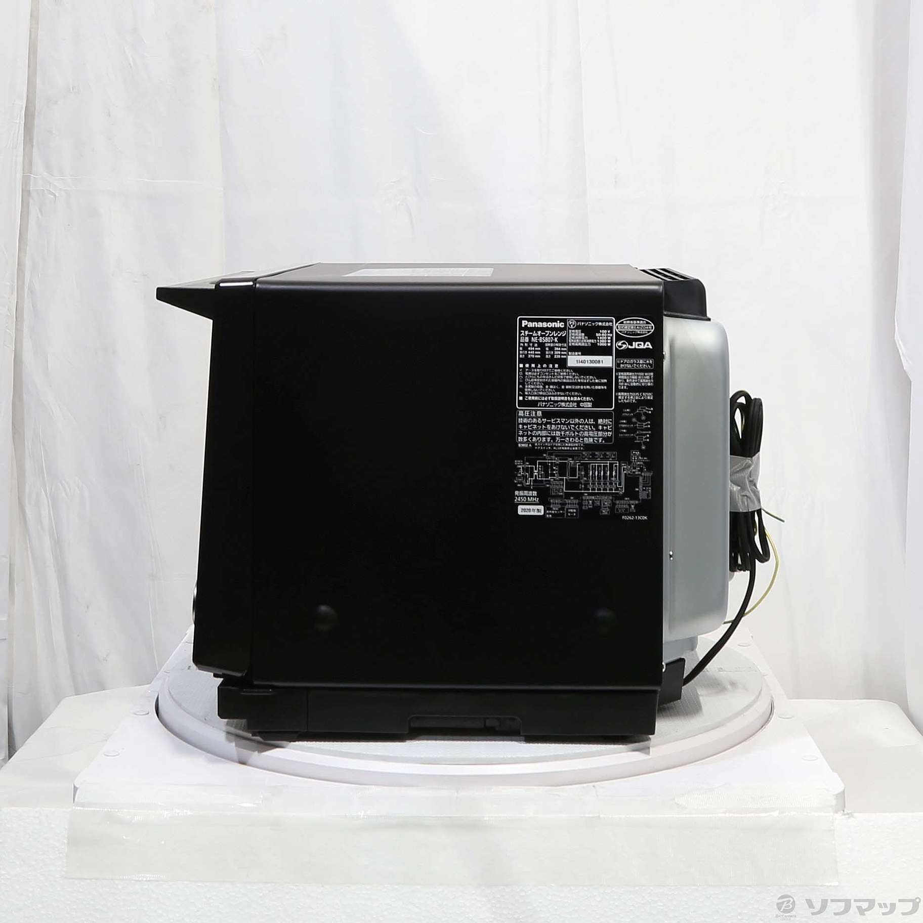 中古】〔展示品〕スチームオーブンレンジ Bistro（ビストロ） ブラック NE-BS807-K ［30L］ [2133033041455] -  リコレ！|ビックカメラグループ ソフマップの中古通販サイト