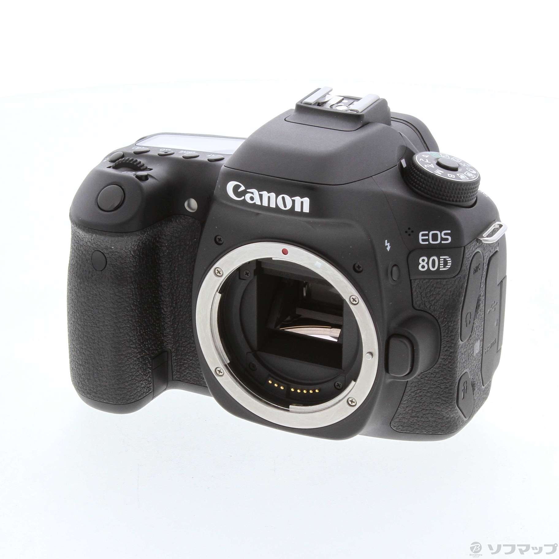 中古】EOS 80D (W) ボディ ブラック (2420万画素／SDXC