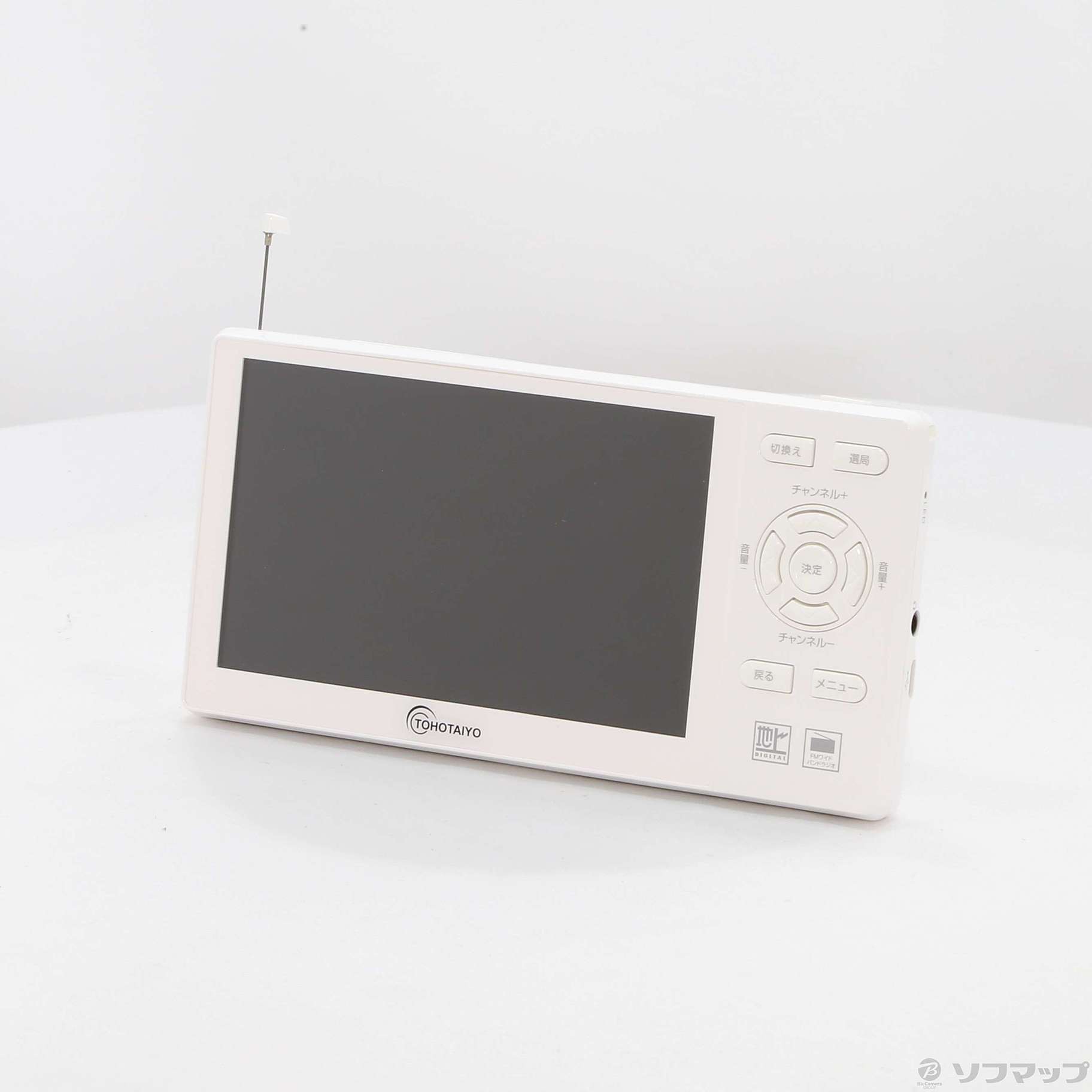 中古】〔中古品〕 5インチ フルセグTV／FMラジオ TH-F5TVRD