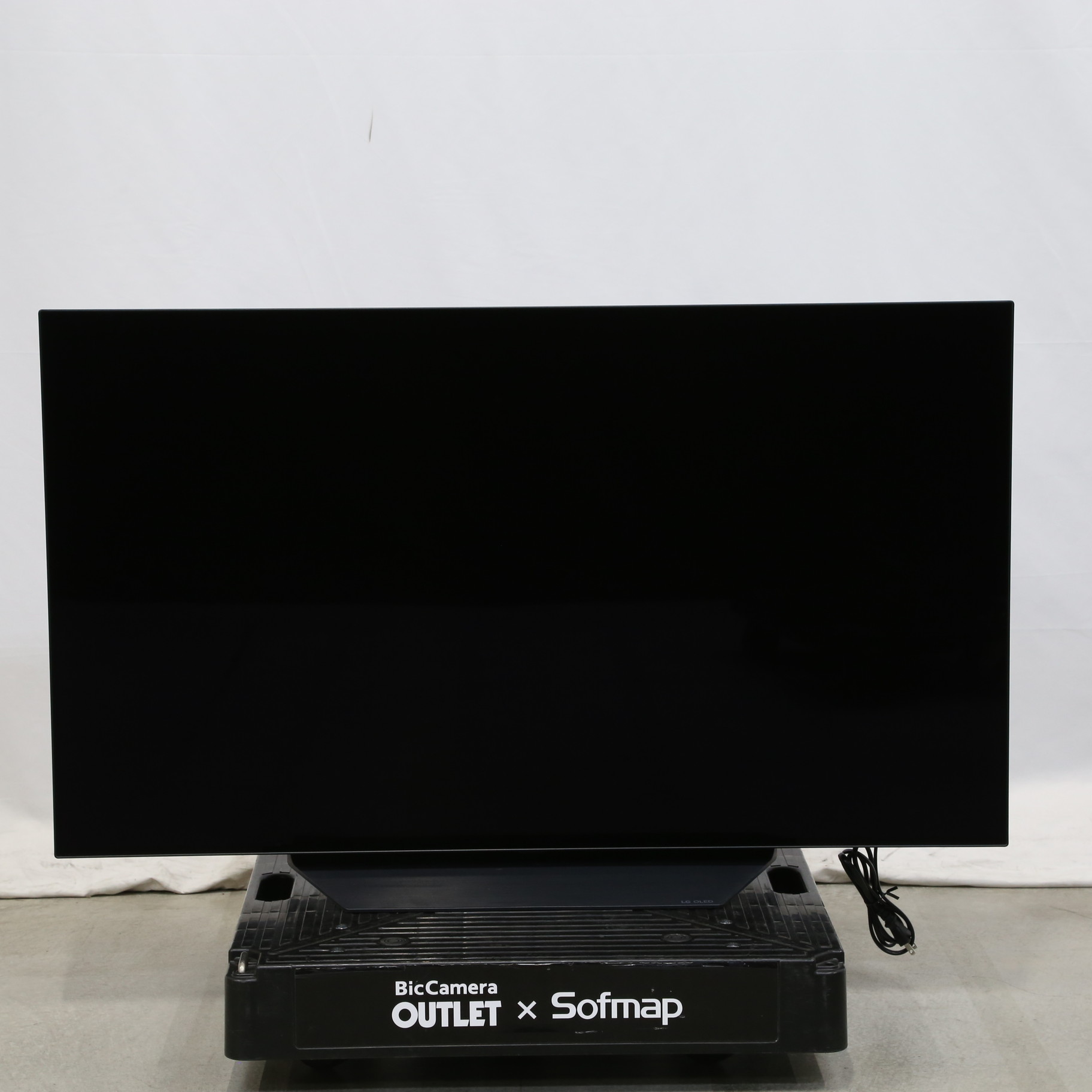 中古】〔展示品〕 有機ELテレビ ブラック OLED48CXPJA ［48V型 ／4K