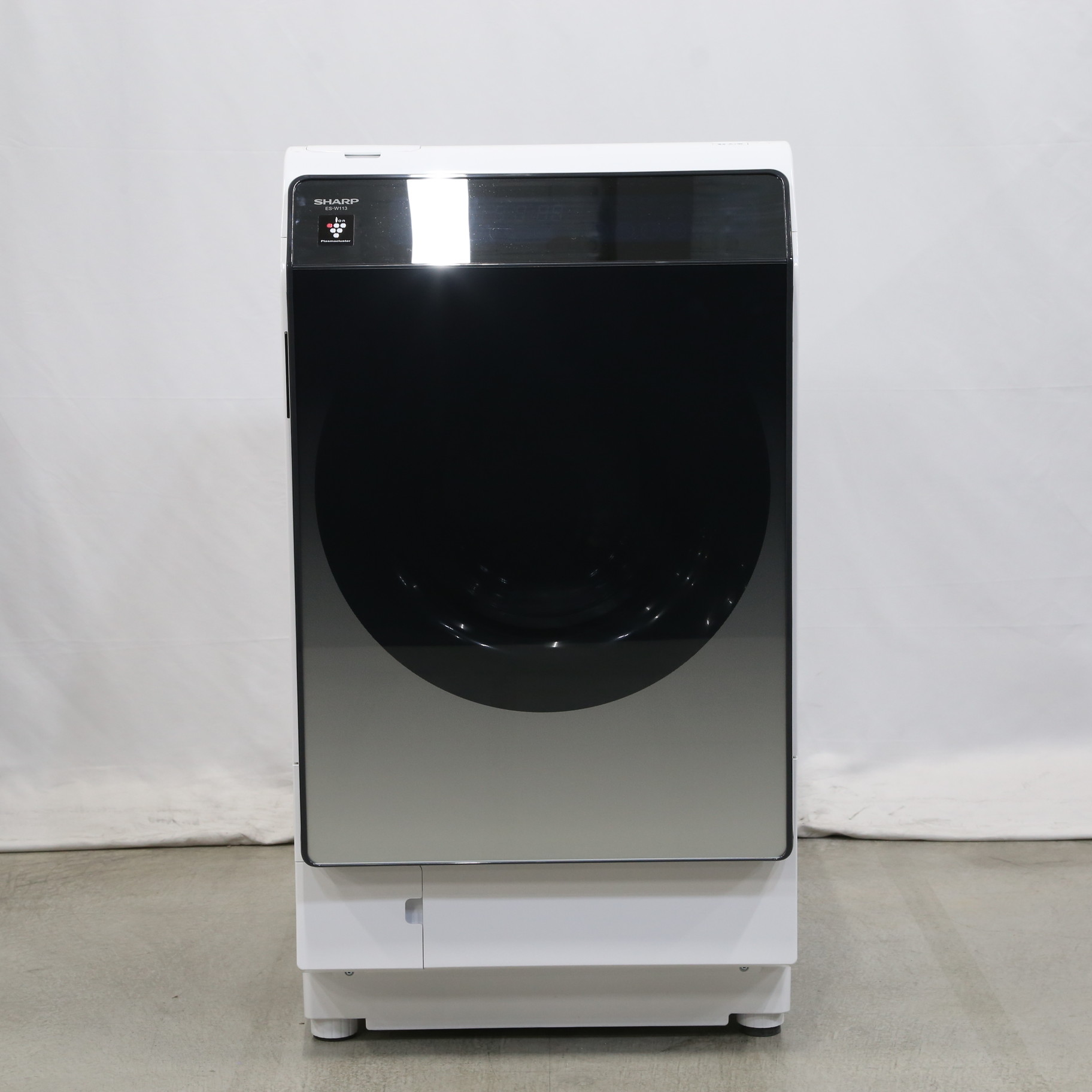 〔展示品〕ドラム式洗濯機 シルバー系 ES-W113-SR ［洗濯11.0kg ／乾燥6.0kg ／右開き］