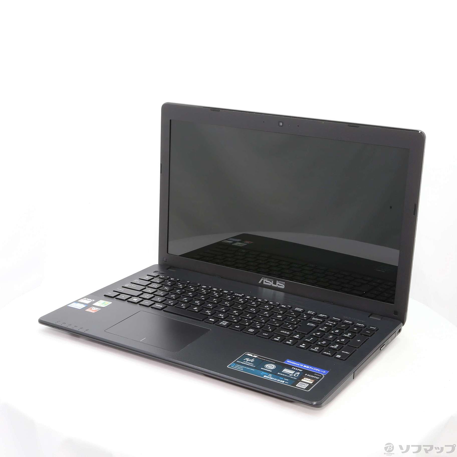 中古】格安安心パソコン ASUS F552WA F552WA-SX151H ブラック [2133033064737] -  リコレ！|ビックカメラグループ ソフマップの中古通販サイト