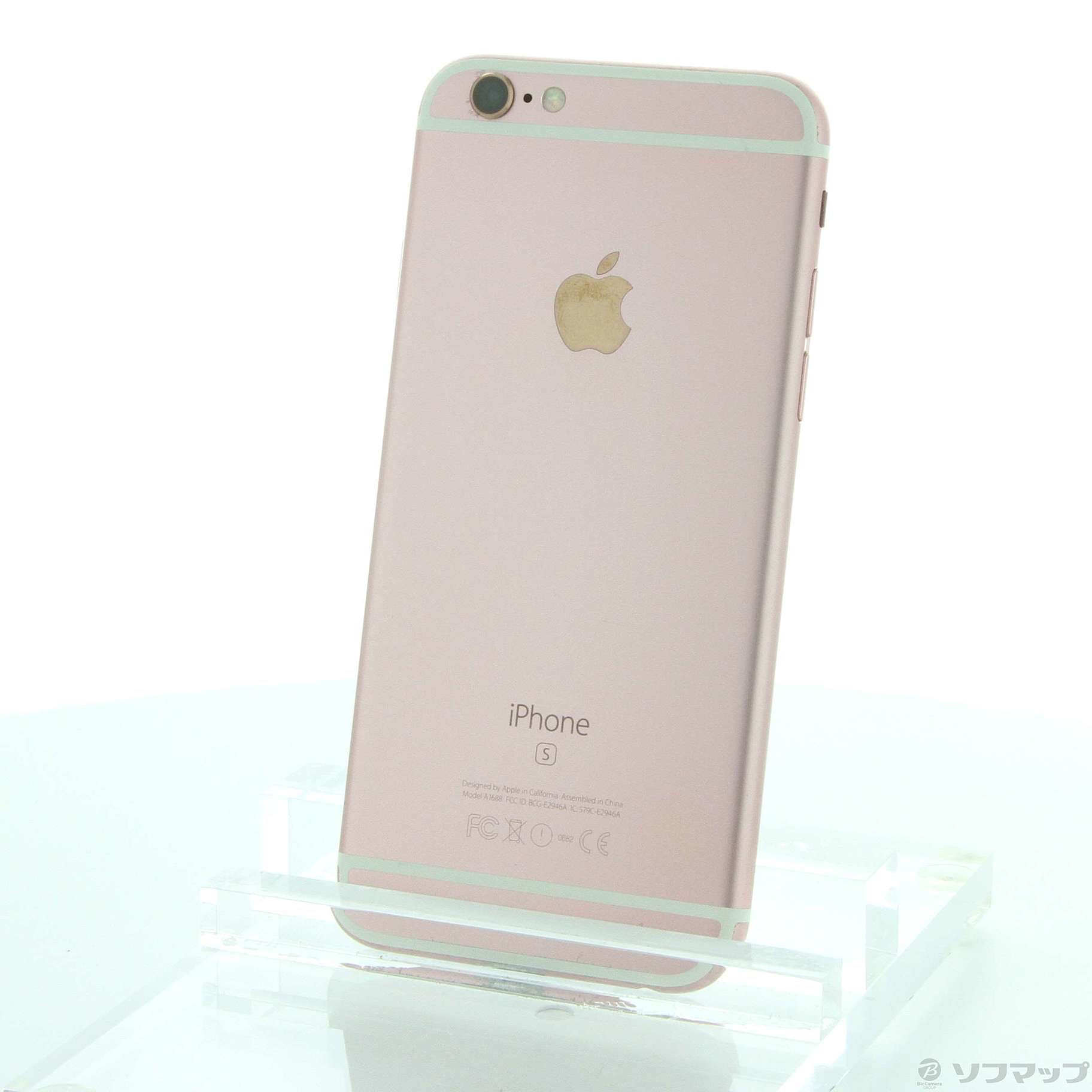 中古】iPhone6s 16GB ローズゴールド 3A503J／A SIMフリー ◇08/11(水