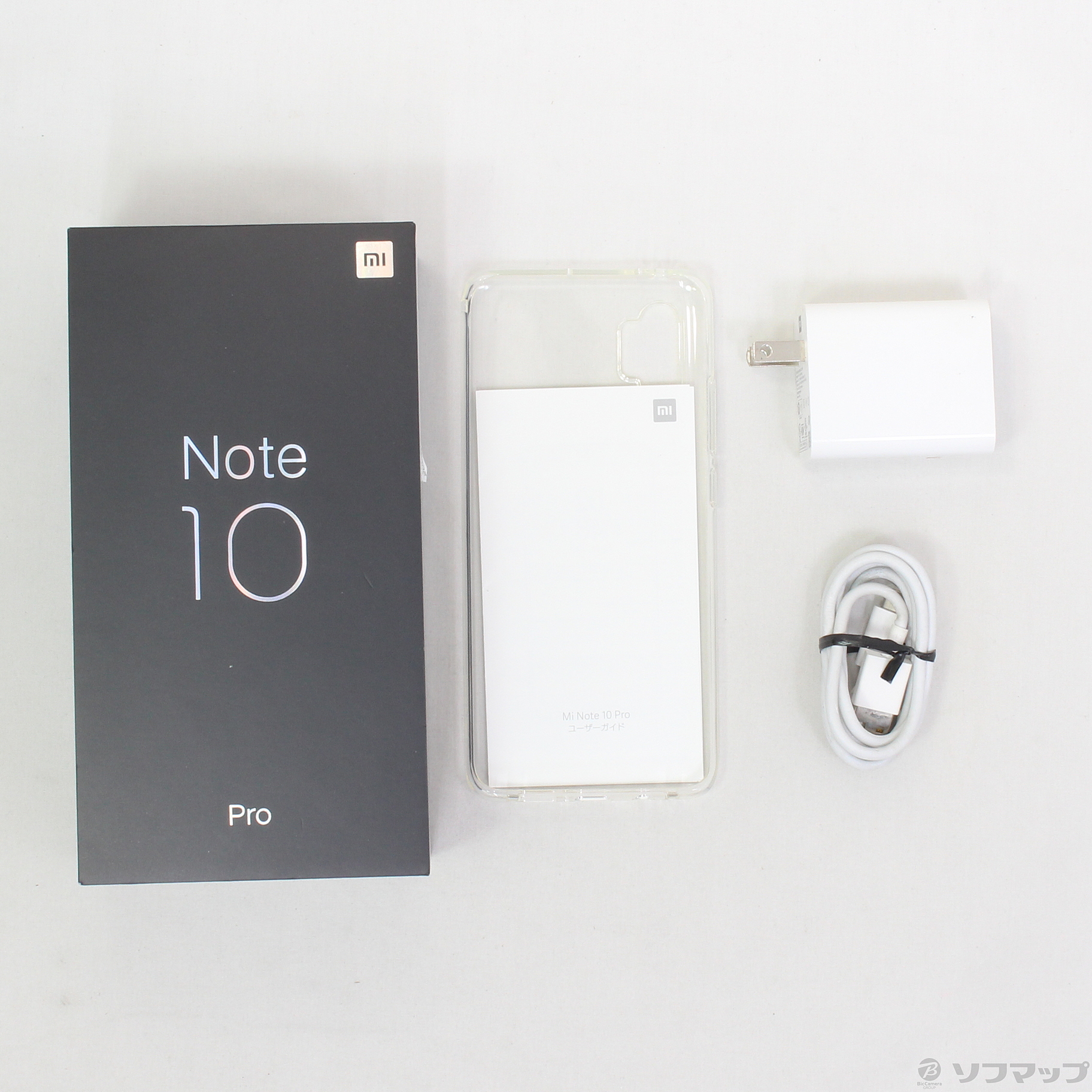 中古】セール対象品 Mi Note 10 Pro 256GB グレイシャーホワイト SIM