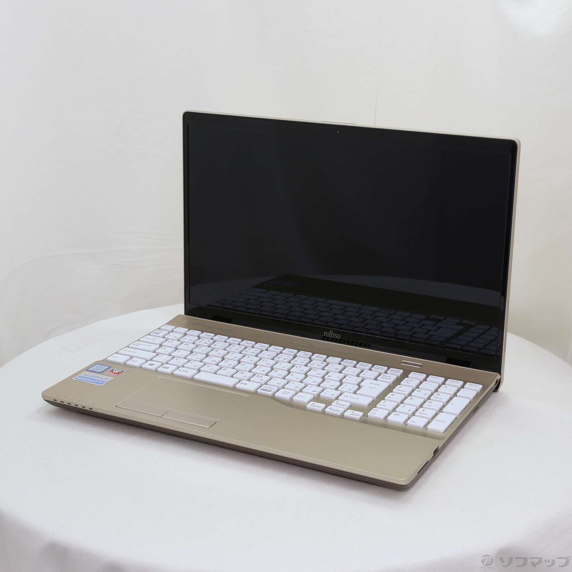 中古】LIFEBOOK AH45／B3 FMVA45B3G シャンパンゴールド 〔Windows 10