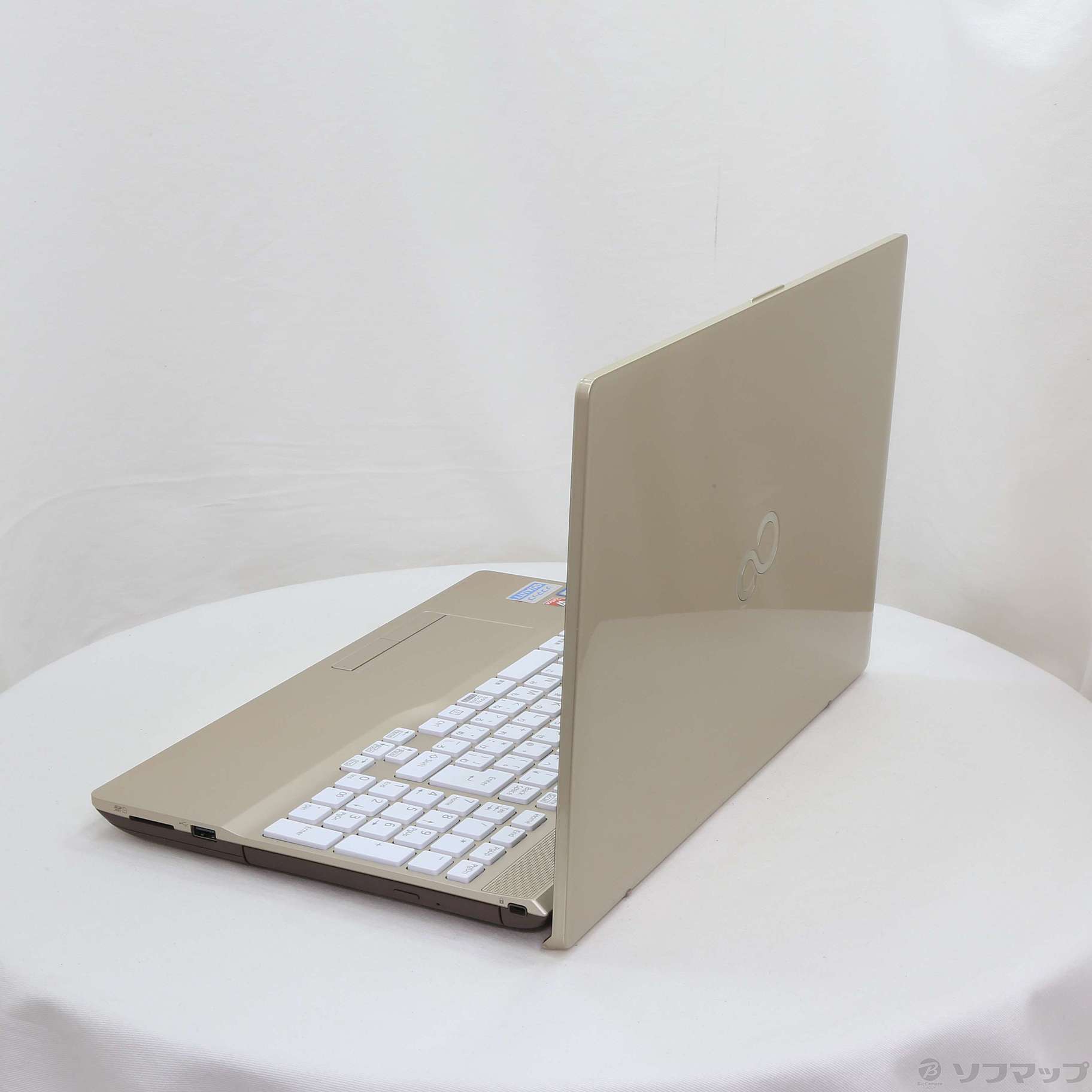 中古】LIFEBOOK AH45／B3 FMVA45B3G シャンパンゴールド 〔Windows 10