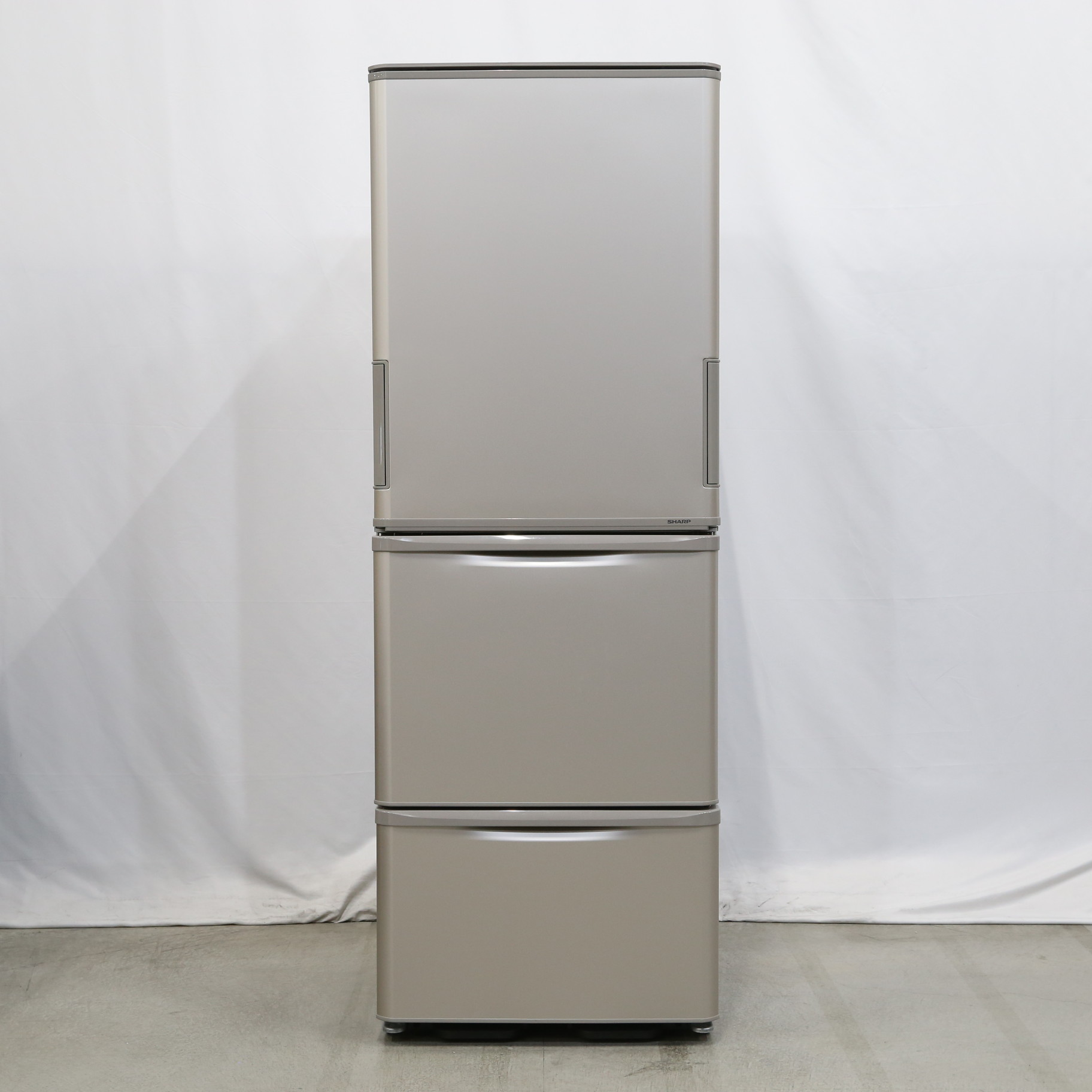 SHARP 大型 ノンフロン冷凍冷蔵庫 SJ-W353G - 冷蔵庫