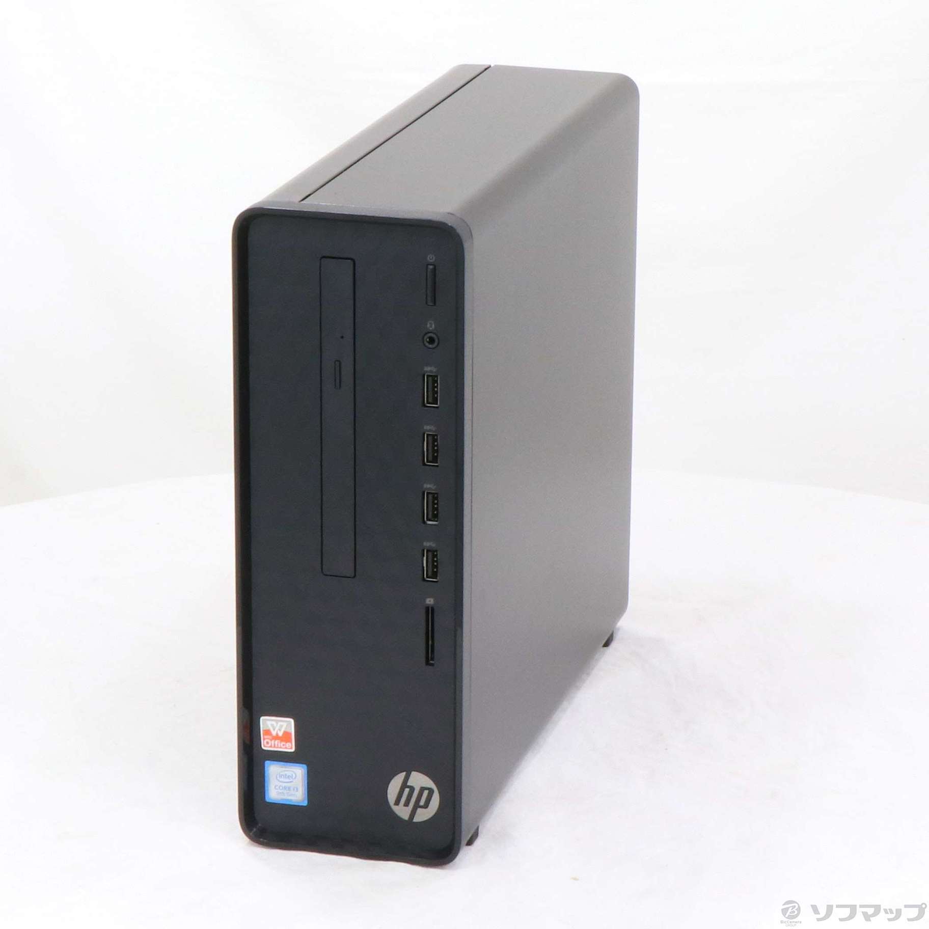 中古】HP Slim Desktop S01-pF0121jp 9AQ16AA-AAAA ジェットブラック