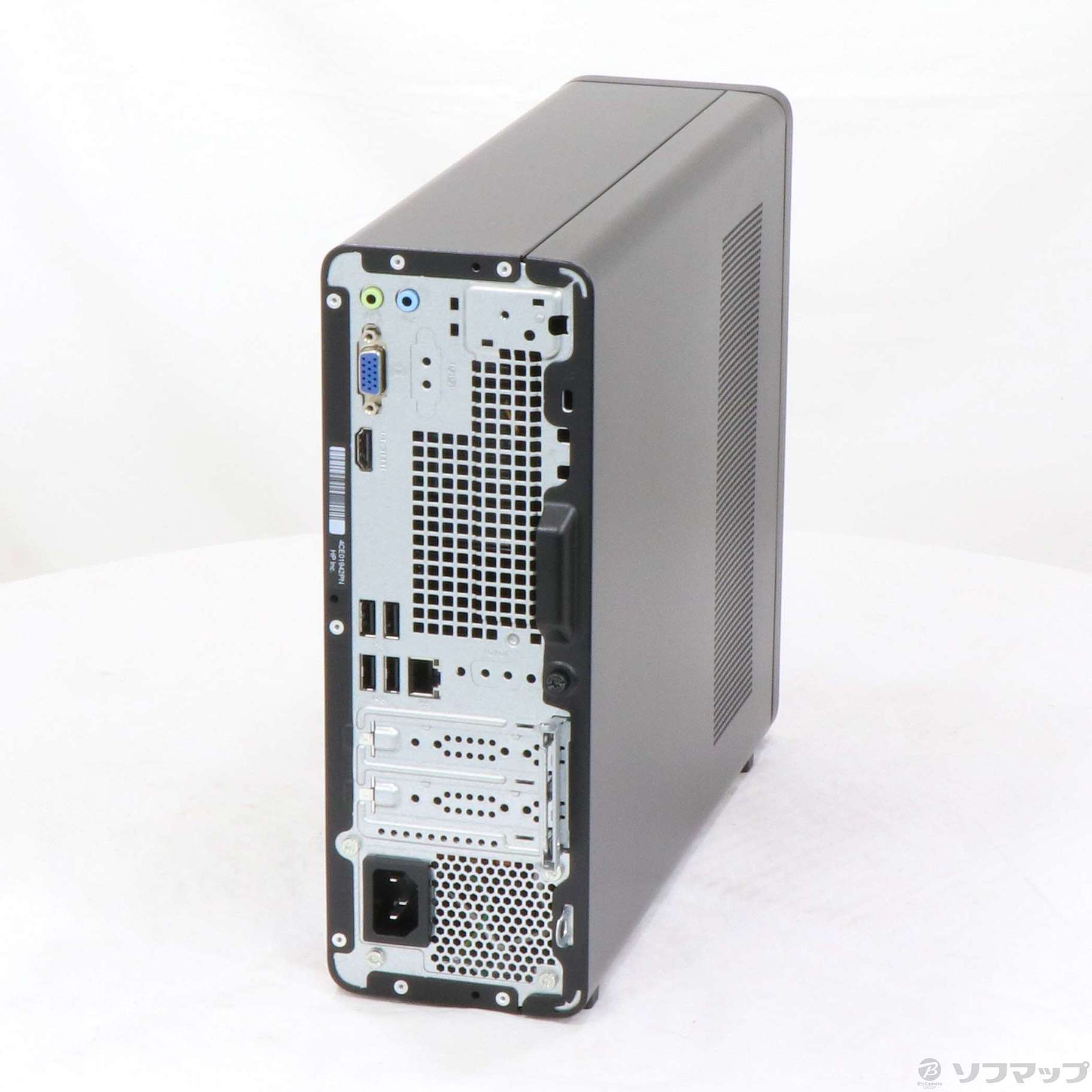 中古】HP Slim Desktop S01-pF0121jp 9AQ16AA-AAAA ジェットブラック