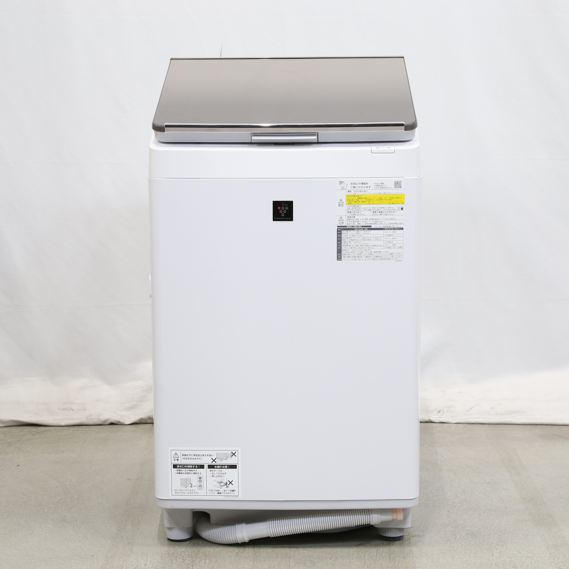 中古】〔展示品〕 縦型洗濯乾燥機 ES-PW10E-T ブラウン系 [洗濯10.0kg 