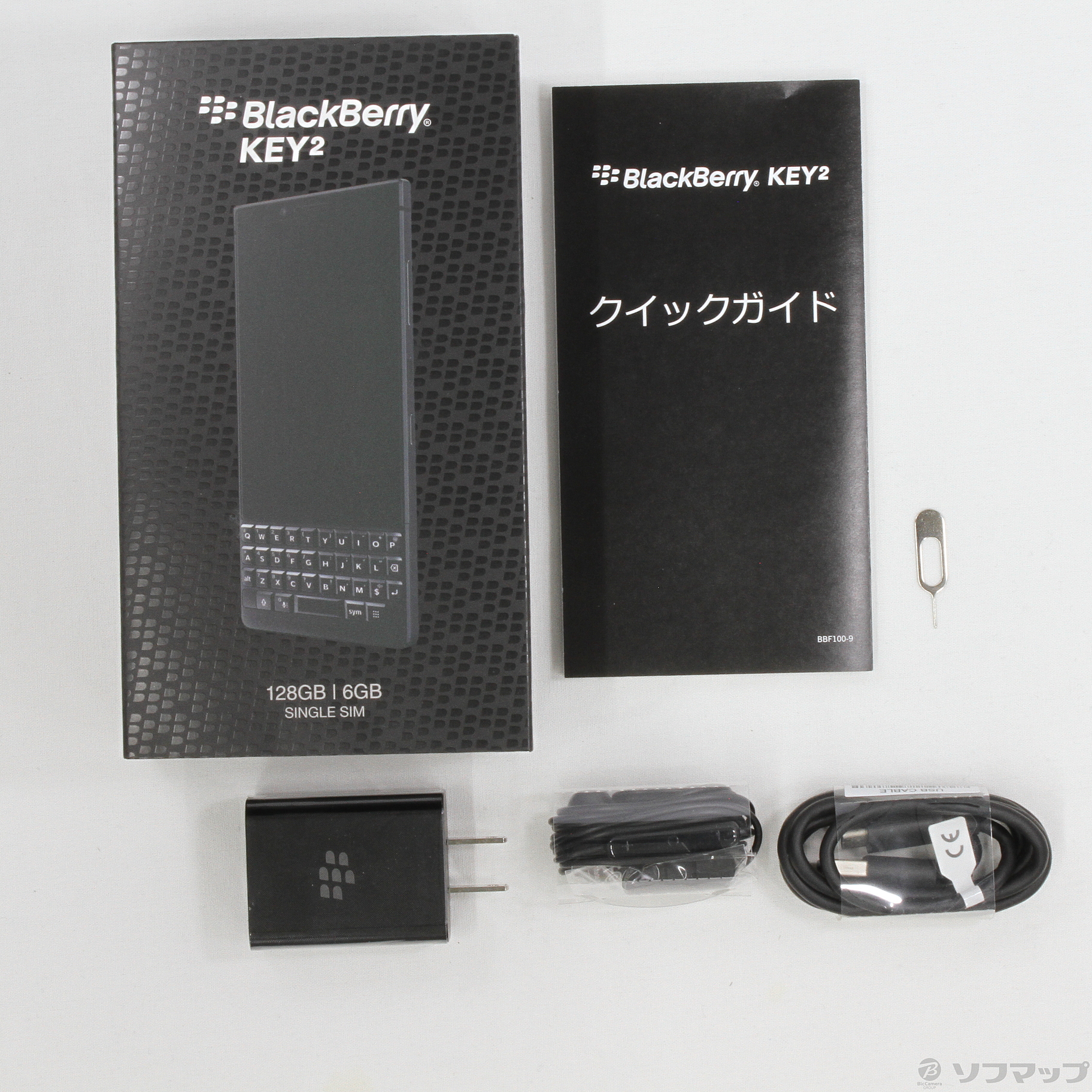 中古】BlackBerry KEY2 128GB ブラック BBF1009 SIMフリー ◇02/13(日 ...