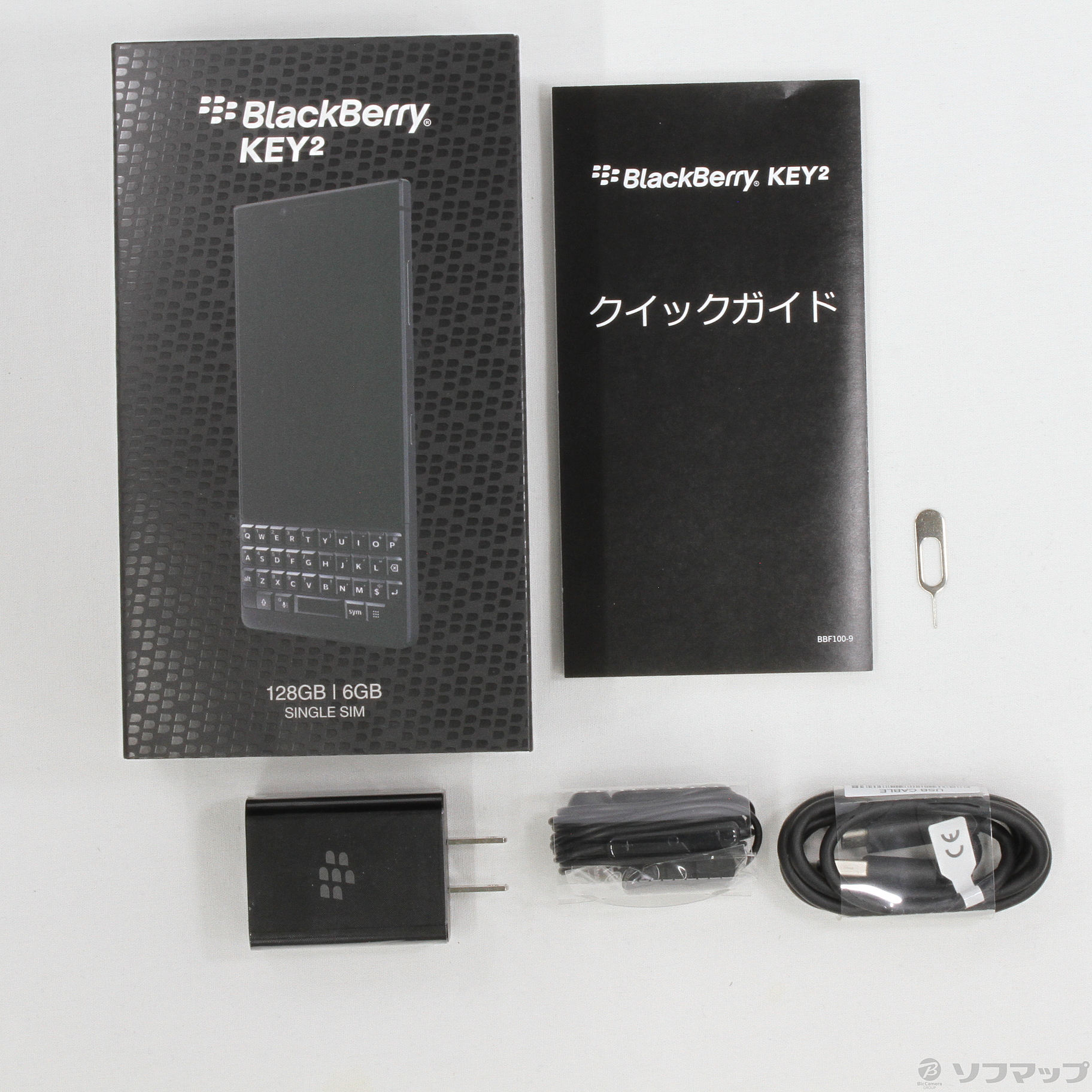 BlackBerry KEY2 128GB ブラック BBF1009 SIMフリー ◇02/13(日)値下げ！