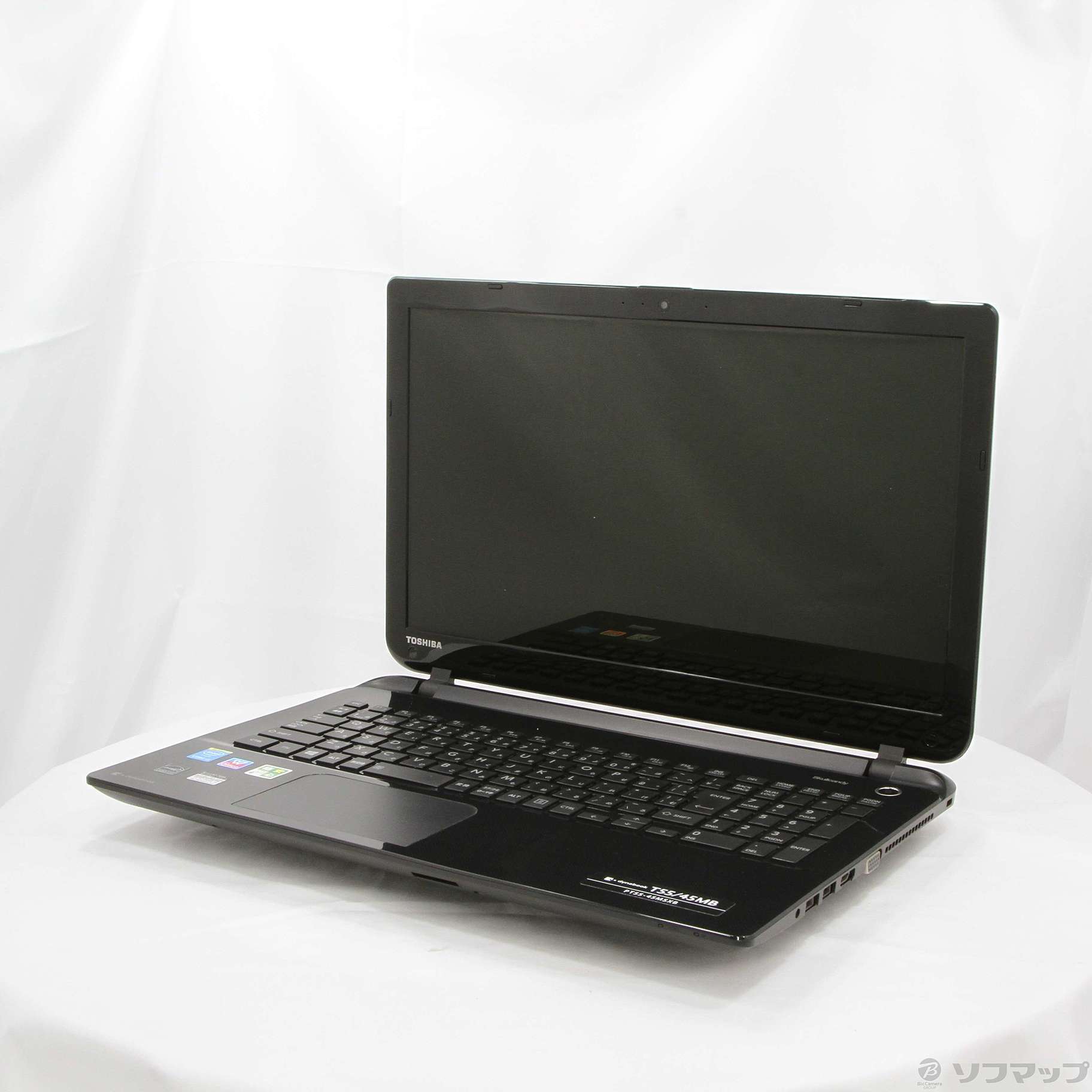 中古】格安安心パソコン dynabook T55／45MB PT55-45MSXB プレシャスブラック [2133033119574] -  リコレ！|ビックカメラグループ ソフマップの中古通販サイト