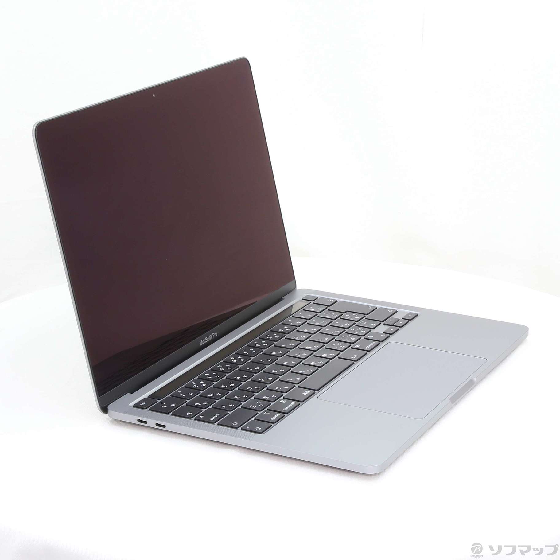 MacBook Pro 13.3-inch Late 2020 MYD92J／A Apple M1 8コアCPU_8コアGPU 8GB  SSD512GB スペースグレイ 〔macOS v11.3.1〕