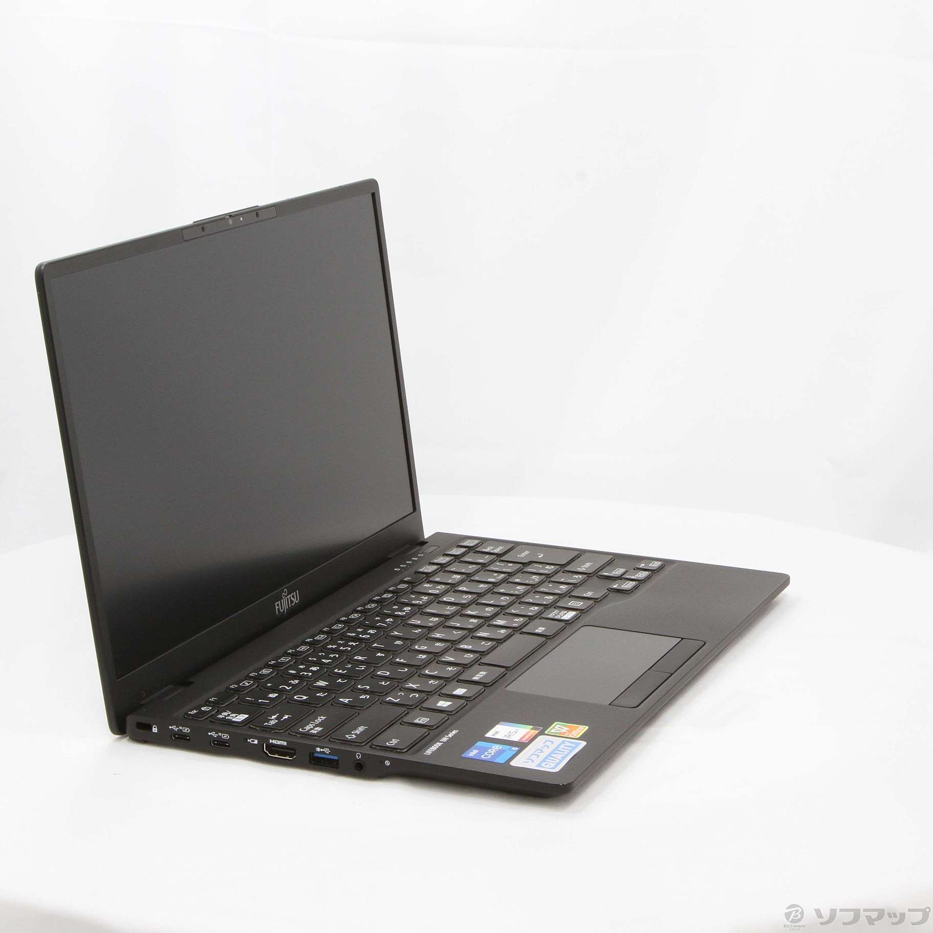 中古】LIFEBOOK WU-X／E3 FMVWE3U28L ピクトブラック 〔Windows 10