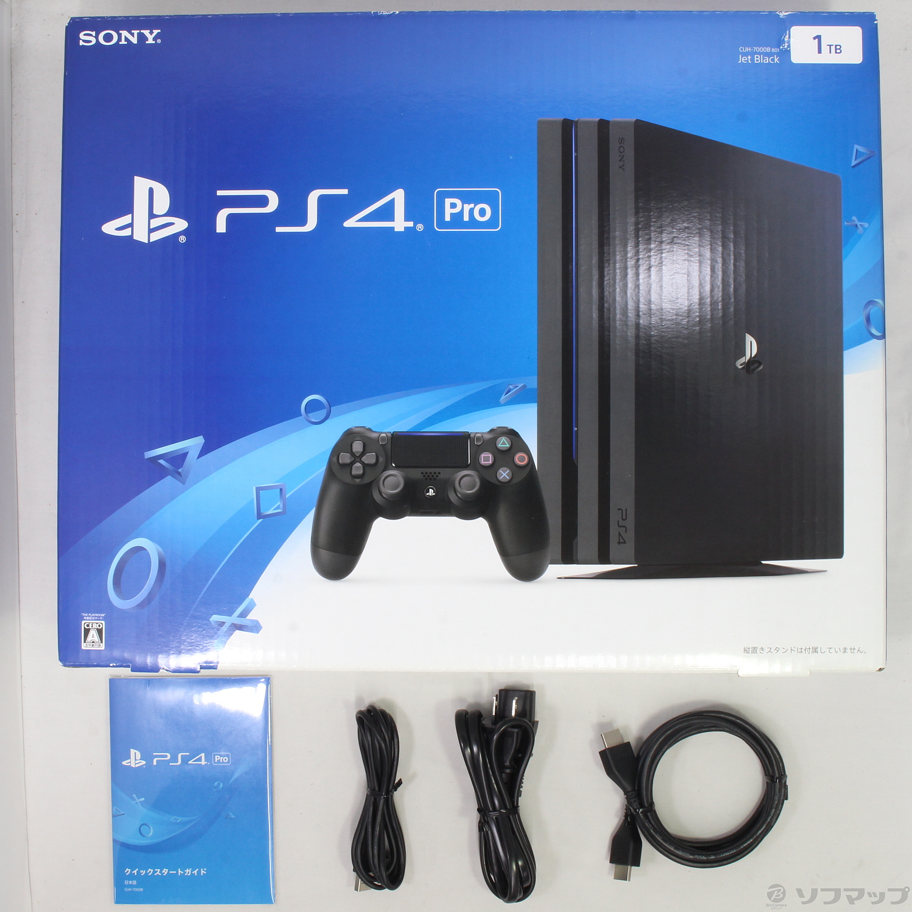 PlayStation 4 Pro ジェットブラック 1TB CUH-7000BB ◇06/18(金)値下げ！