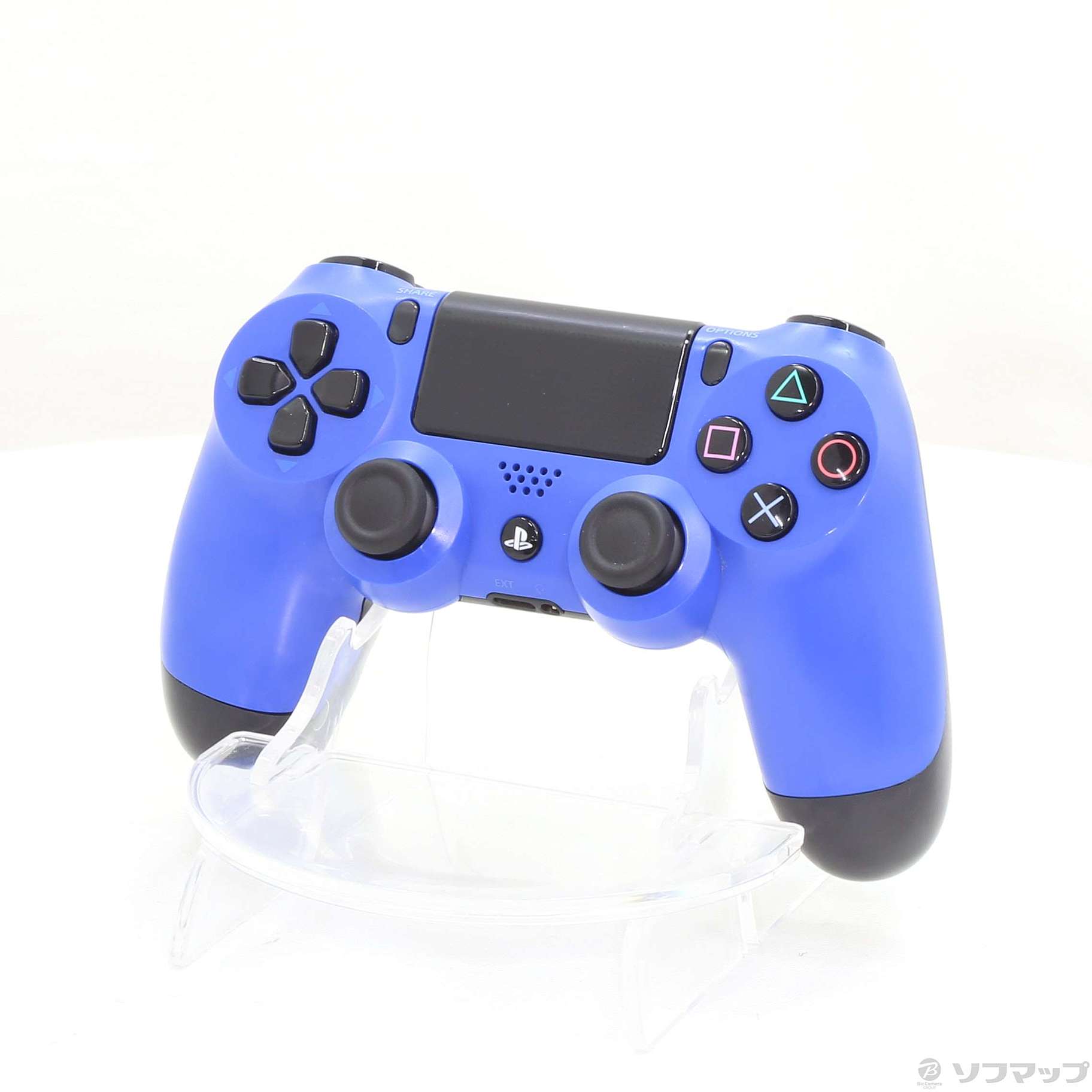 中古 ワイヤレスコントローラー Dualshock4 ウェイブ ブルー Ps4 リコレ ソフマップの中古 通販サイト