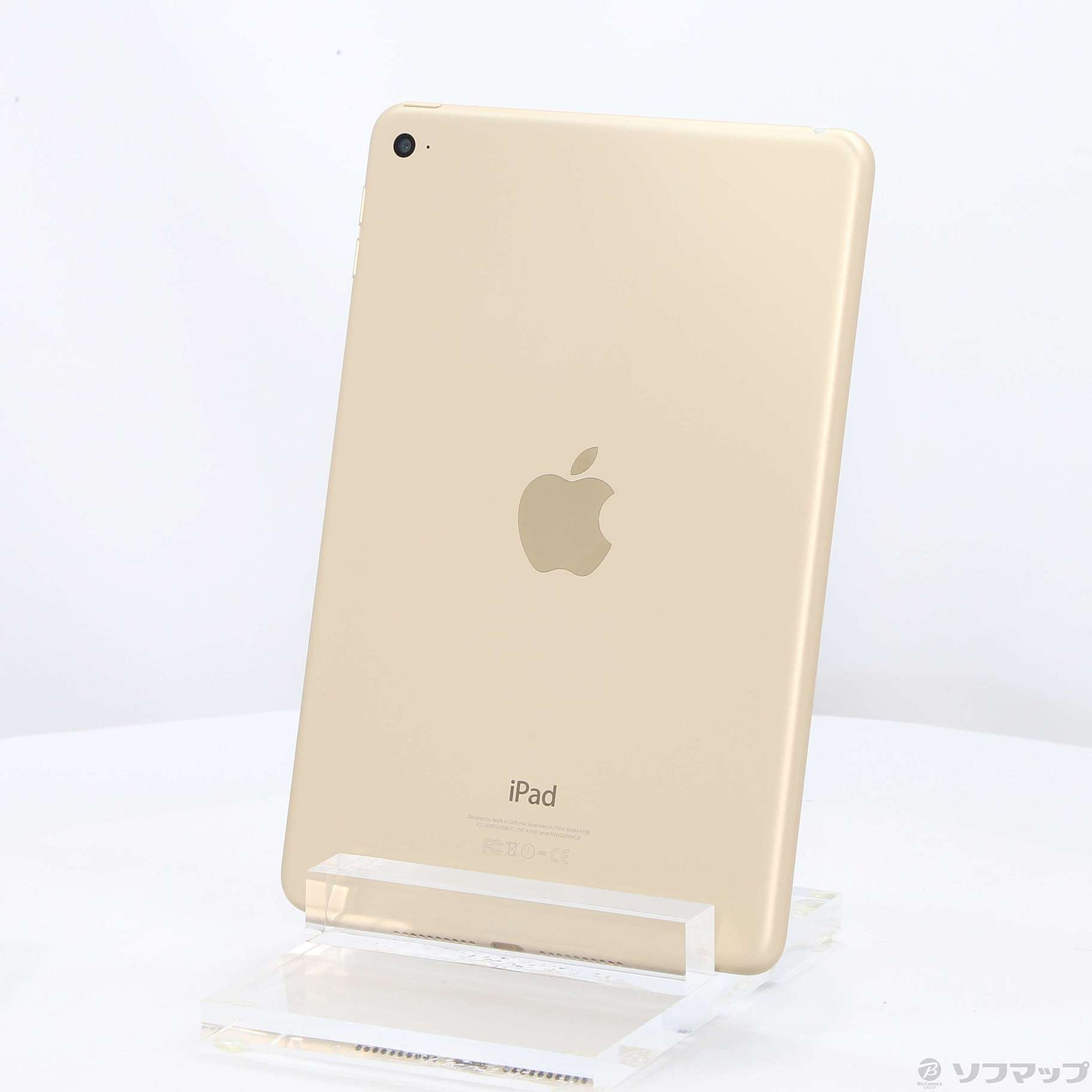 中古】iPad mini 4 32GB ゴールド FNY32J／A Wi-Fi [2133033158009] - リコレ！|ビックカメラグループ  ソフマップの中古通販サイト