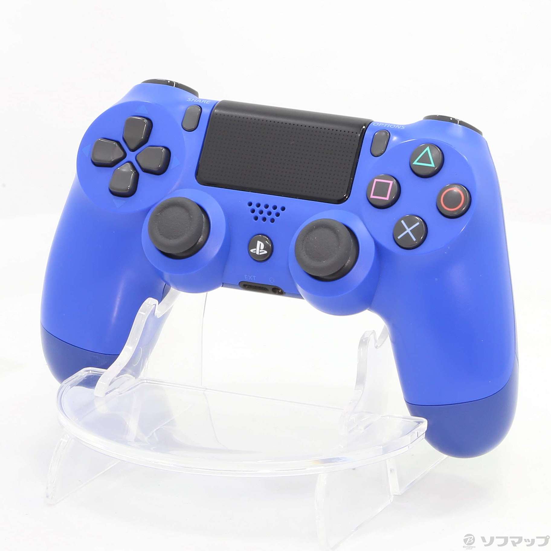 中古】ワイヤレスコントローラー DUALSHOCK4 ウェイブ・ブルー 【PS4】 [2133033161214] - リコレ！|ビックカメラグループ  ソフマップの中古通販サイト