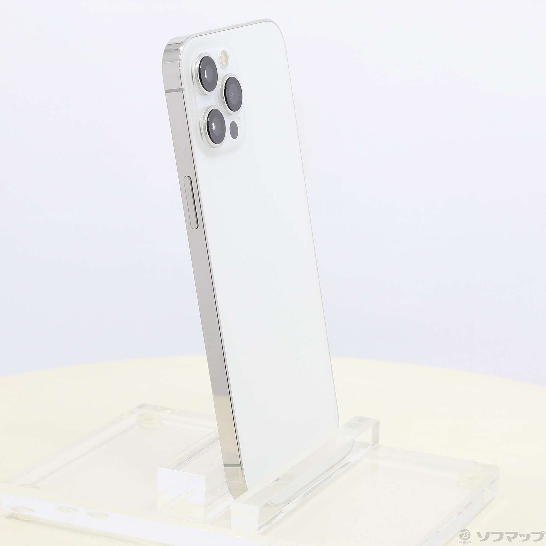 中古】iPhone12 Pro Max 128GB シルバー MGCV3J／A SIMフリー ◇06/16