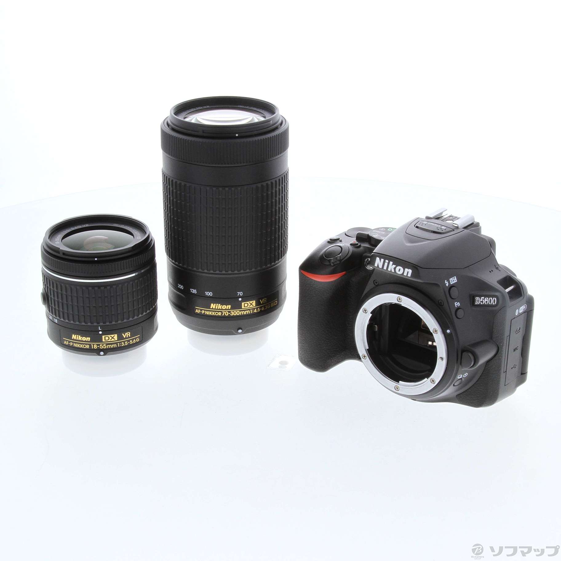 新品 Nikon D5600 レンズ付き ブラック - www.sorbillomenu.com