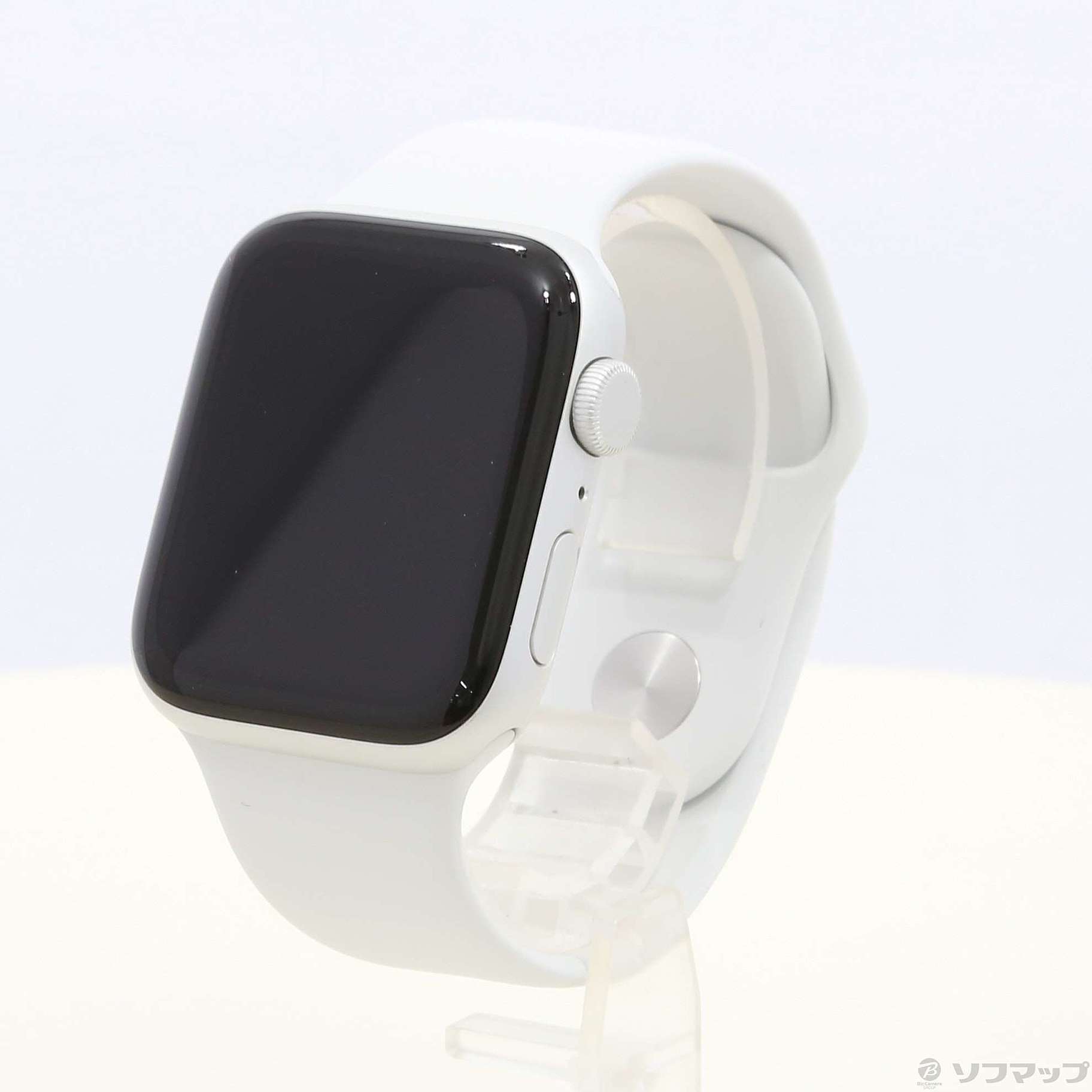 Apple Watch SE GPS 44mm シルバーアルミニウムケース ホワイトスポーツバンド ◇07/03(土)値下げ！