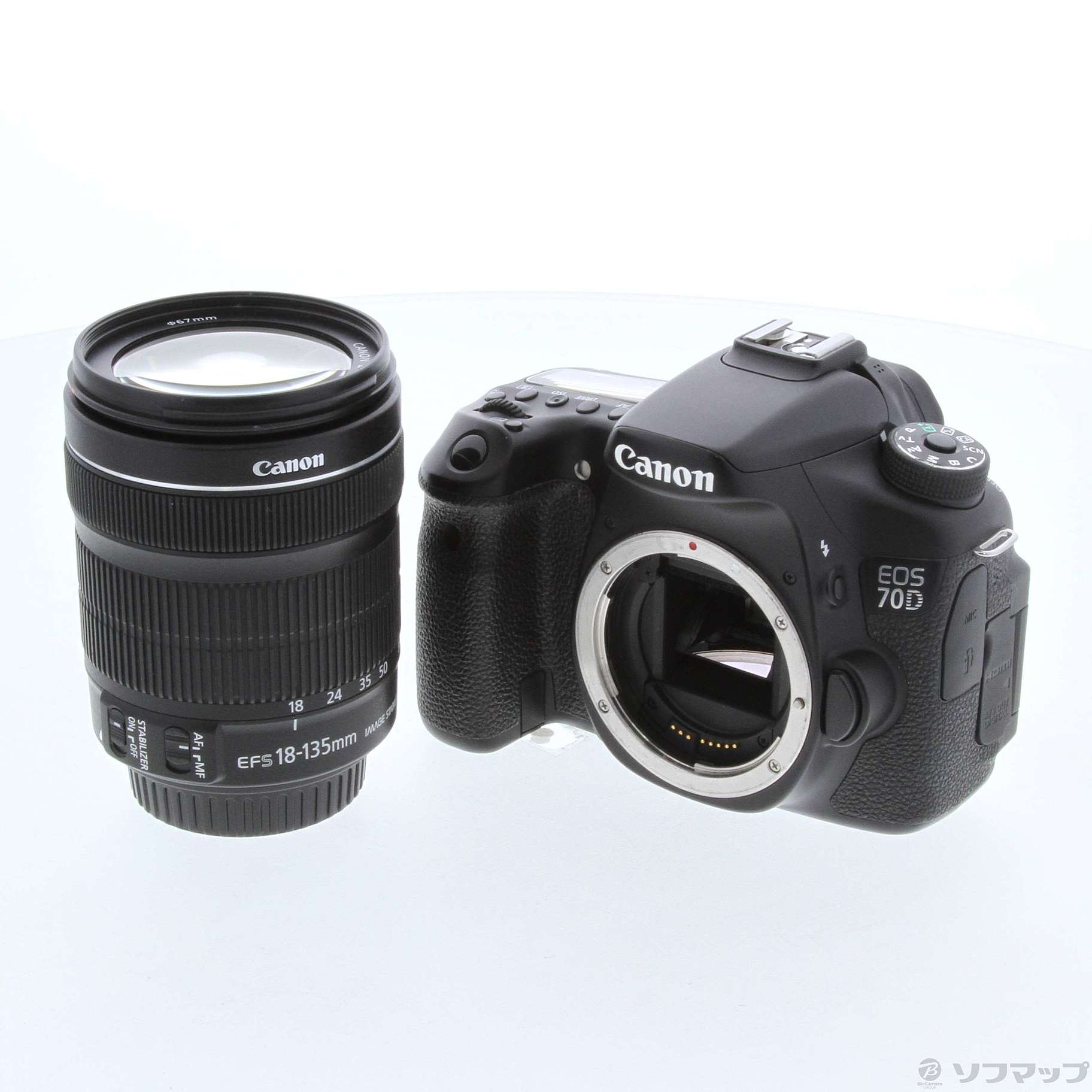 スマホ/家電/カメラCANON EOS70D EF-S18-135 IS STM Kit