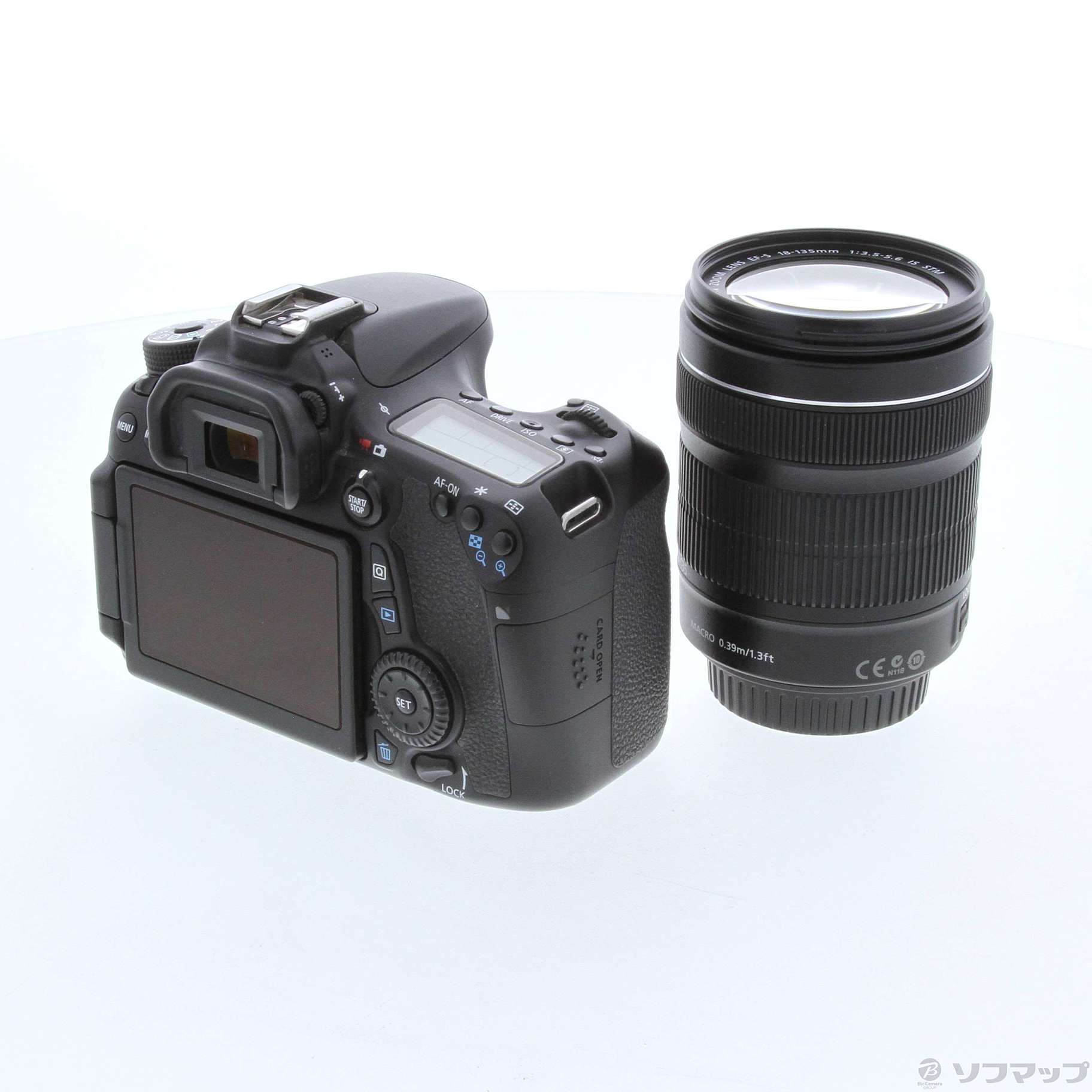 中古】EOS 70D (W) EF-S18-135 IS STM レンズキット (2020万画素／SDXC