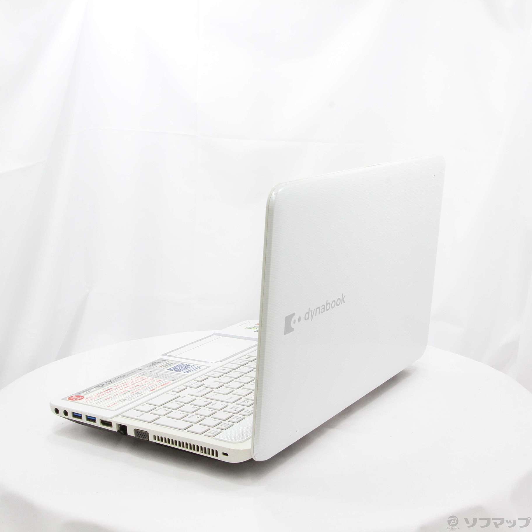 中古】格安安心パソコン dynabook T552／36FWK PT55236FBFWK リュクス 