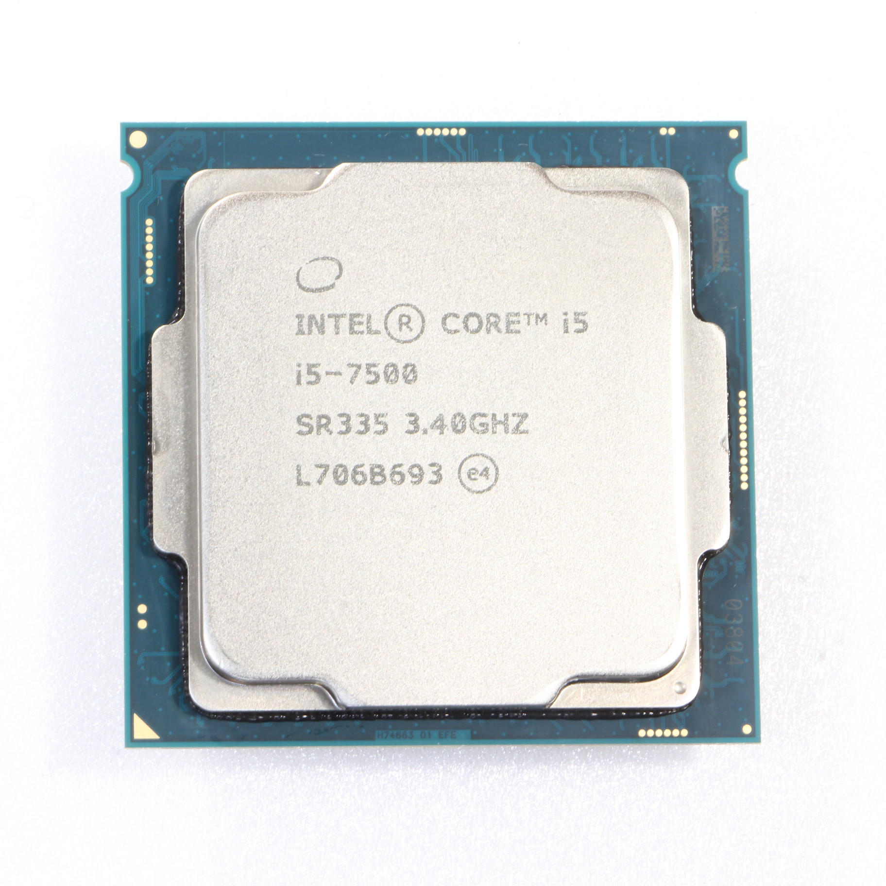 intel core i5 7500 3.4GHz