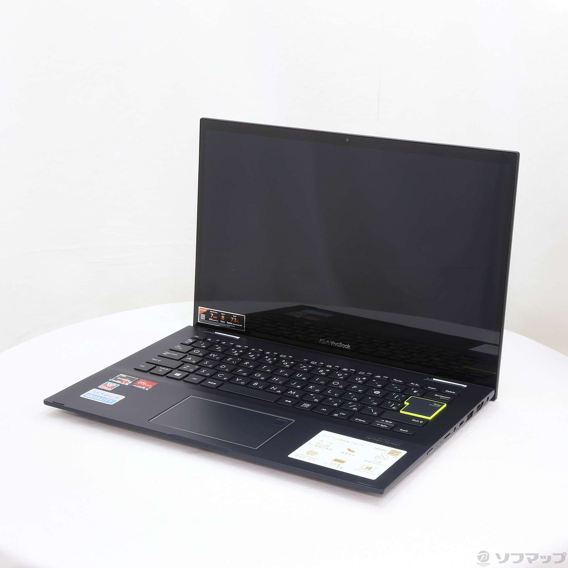 中古】VivoBook Flip 14 TM420IA TM420IA-EC147TS ビスポークブラック 