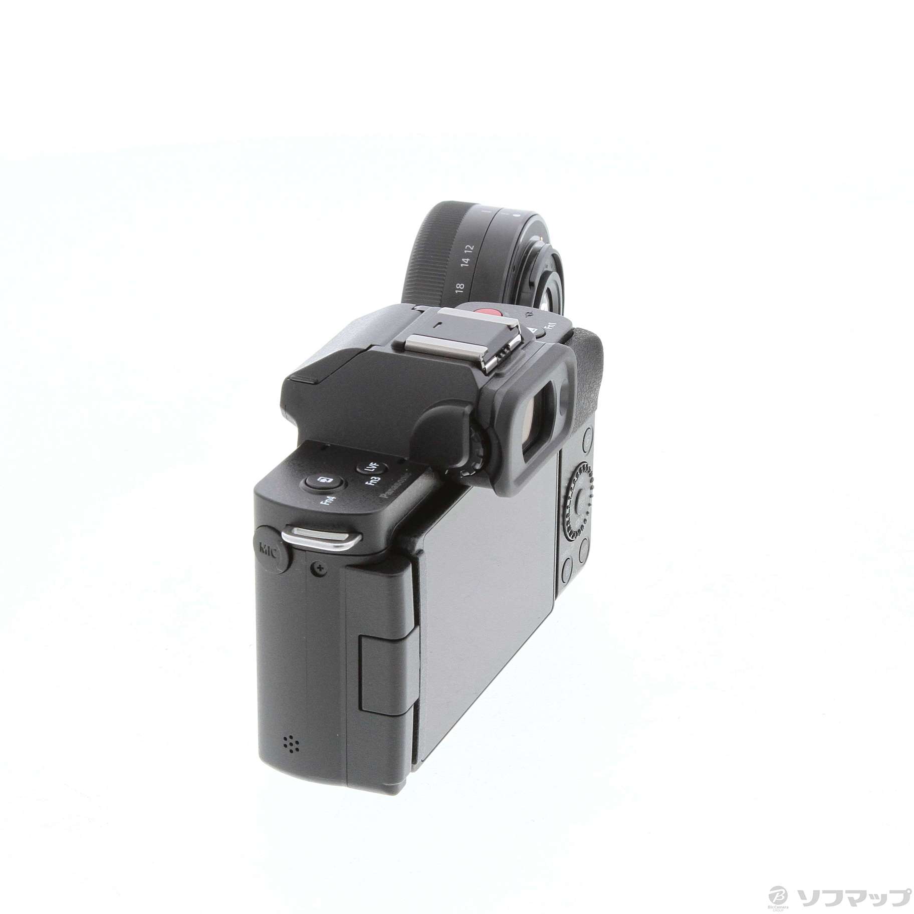 中古】LUMIX G100 標準ズームレンズキット ブラック DC-G100K-K