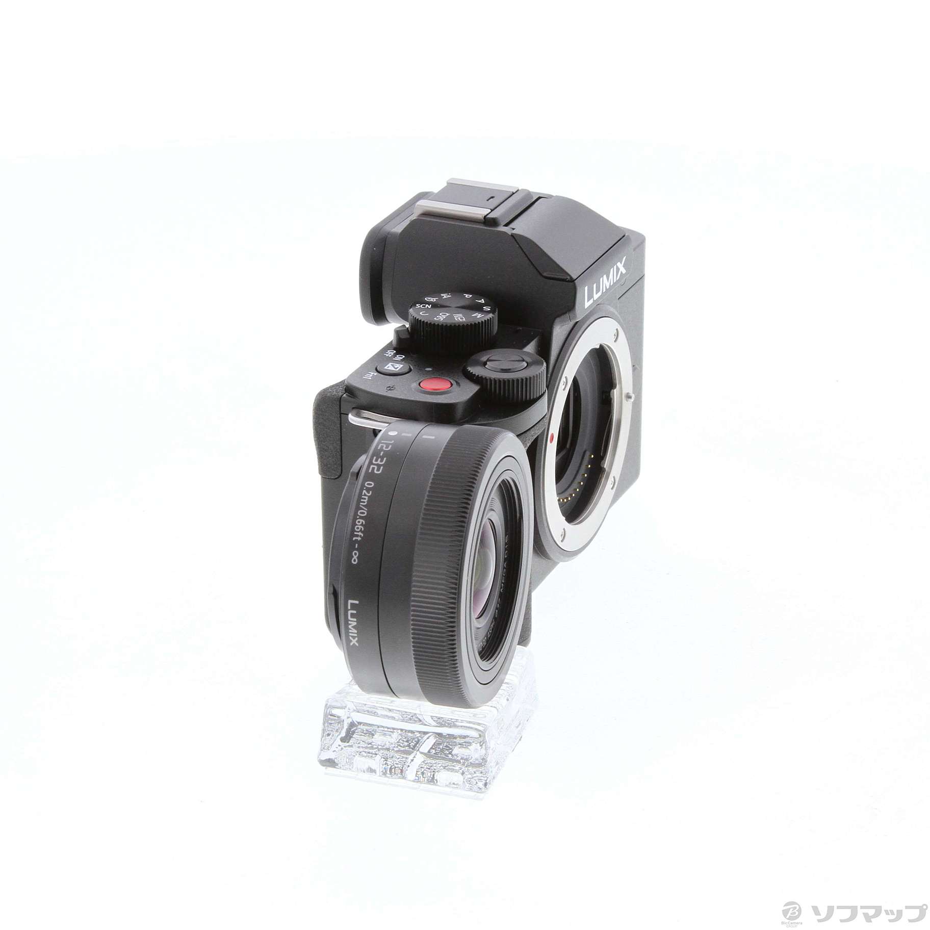 中古】LUMIX G100 標準ズームレンズキット ブラック DC-G100K-K